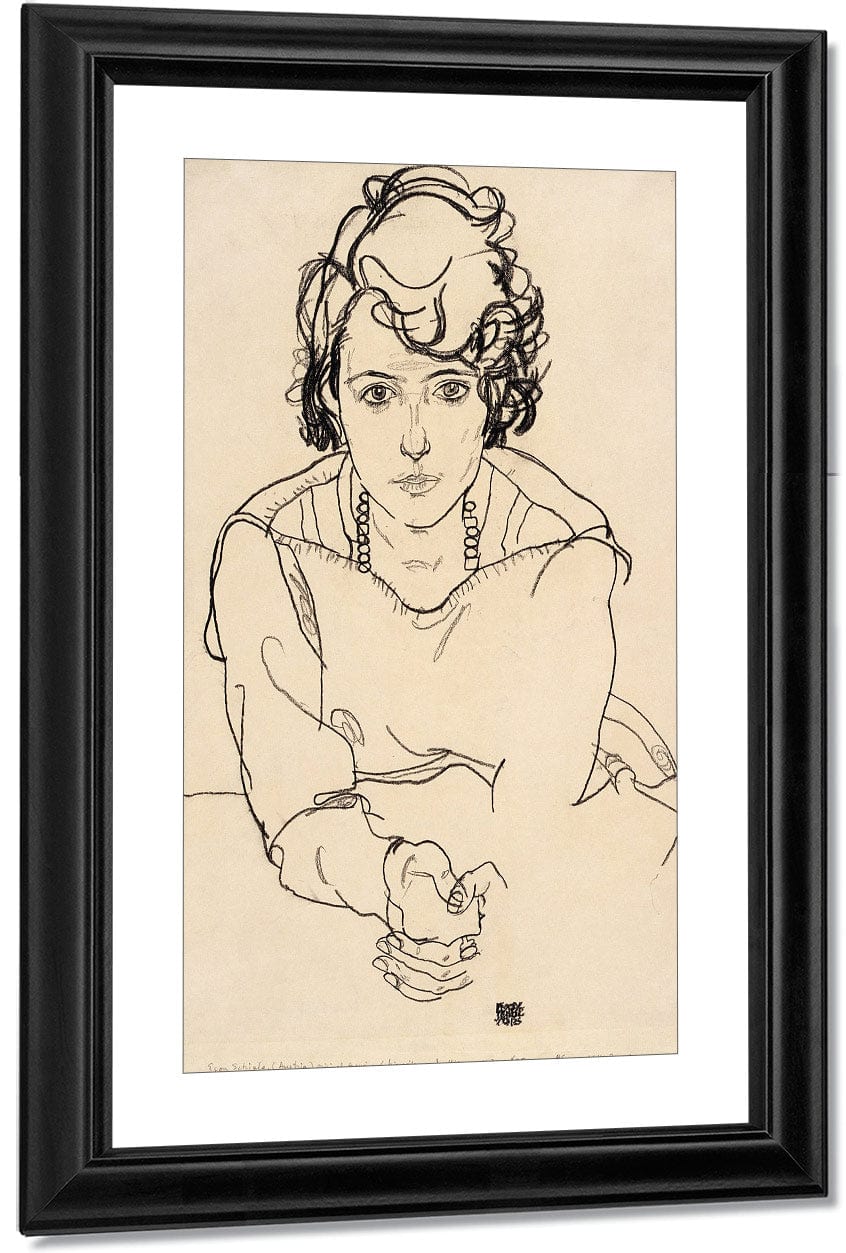 Seated Woman By Egon Schiele - Image 3