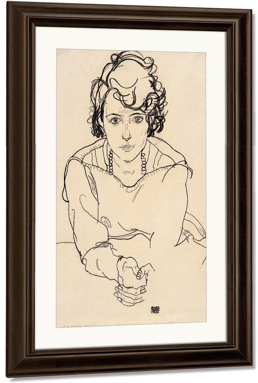Seated Woman By Egon Schiele - Image 4