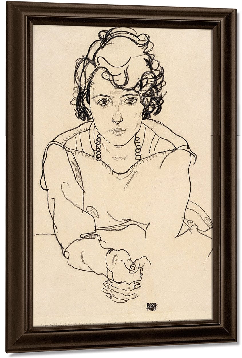 Seated Woman By Egon Schiele - Image 5