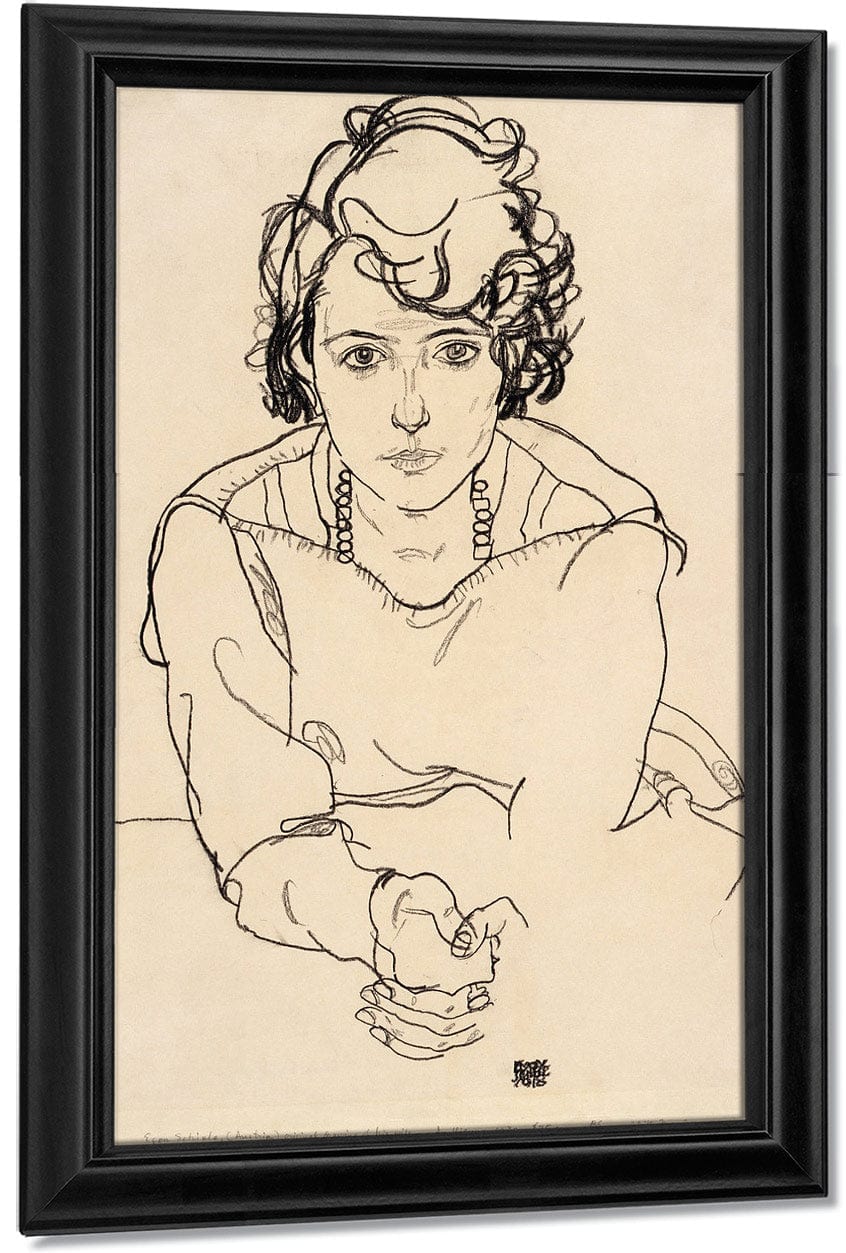 Seated Woman By Egon Schiele - Image 7