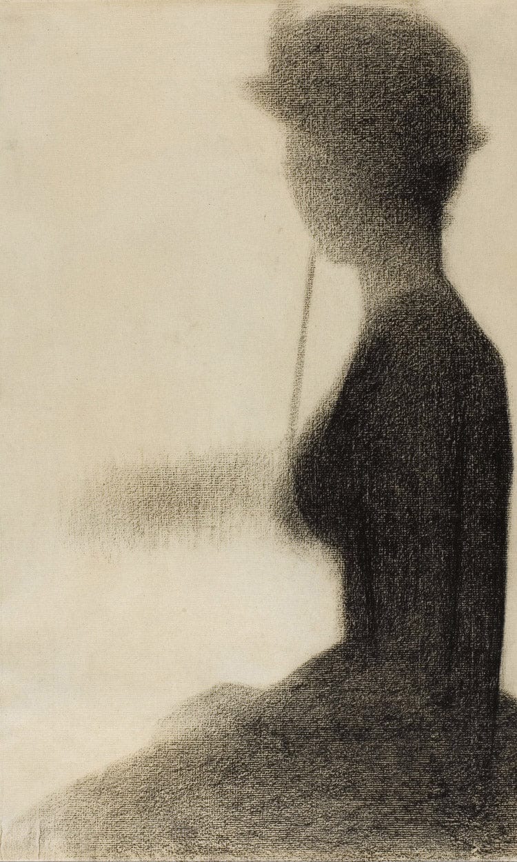 Seated Woman With A Parasol (Study For La Grande Jatte) By Georges Pierre Seurat - Image 5