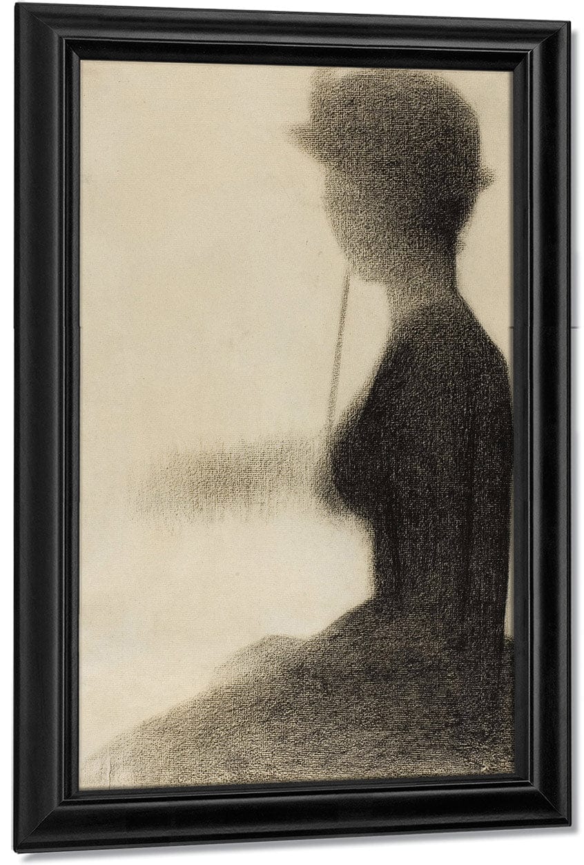 Seated Woman With A Parasol (Study For La Grande Jatte) By Georges Pierre Seurat - Image 6