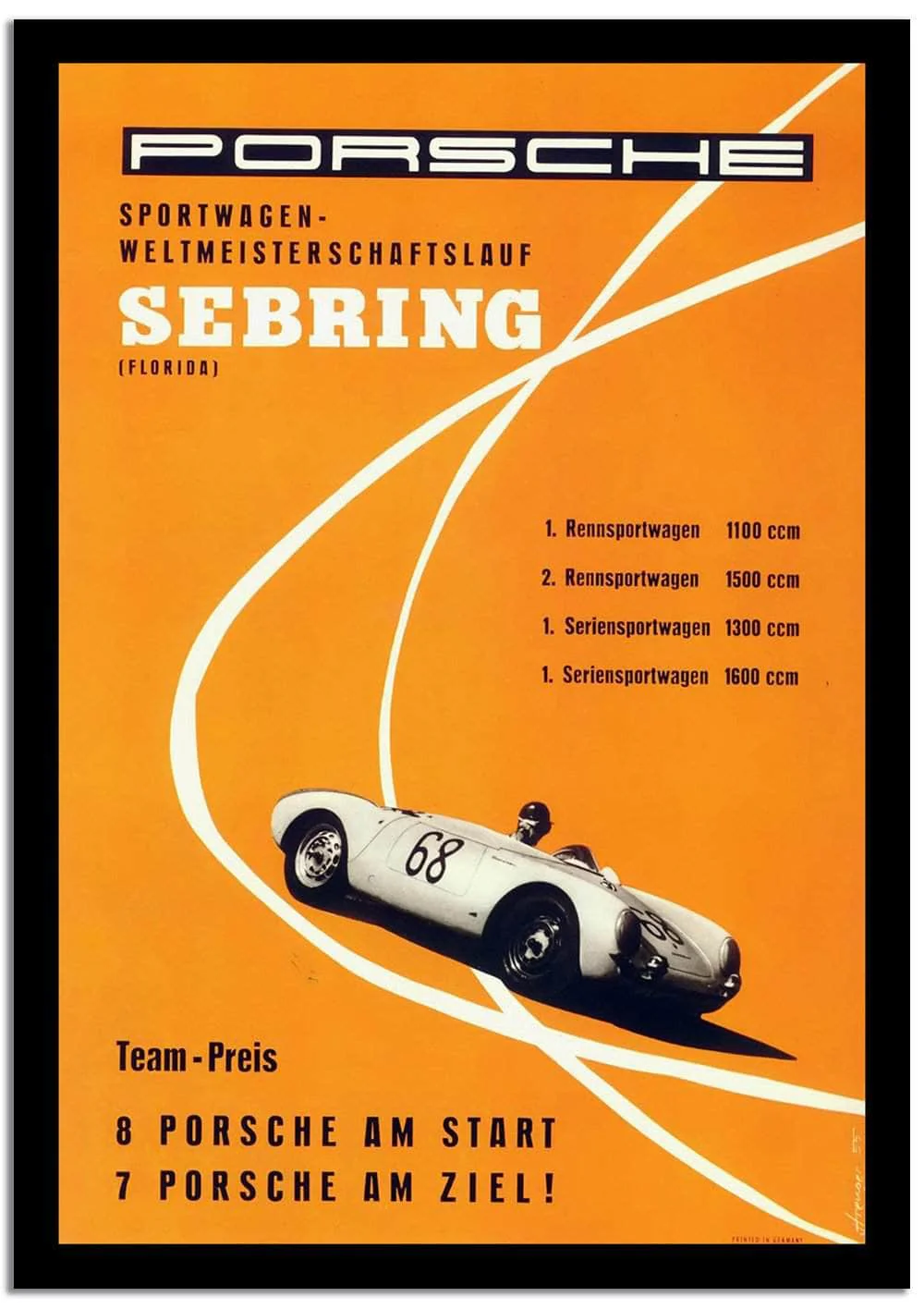Sebring Vintage Poster - Image 2