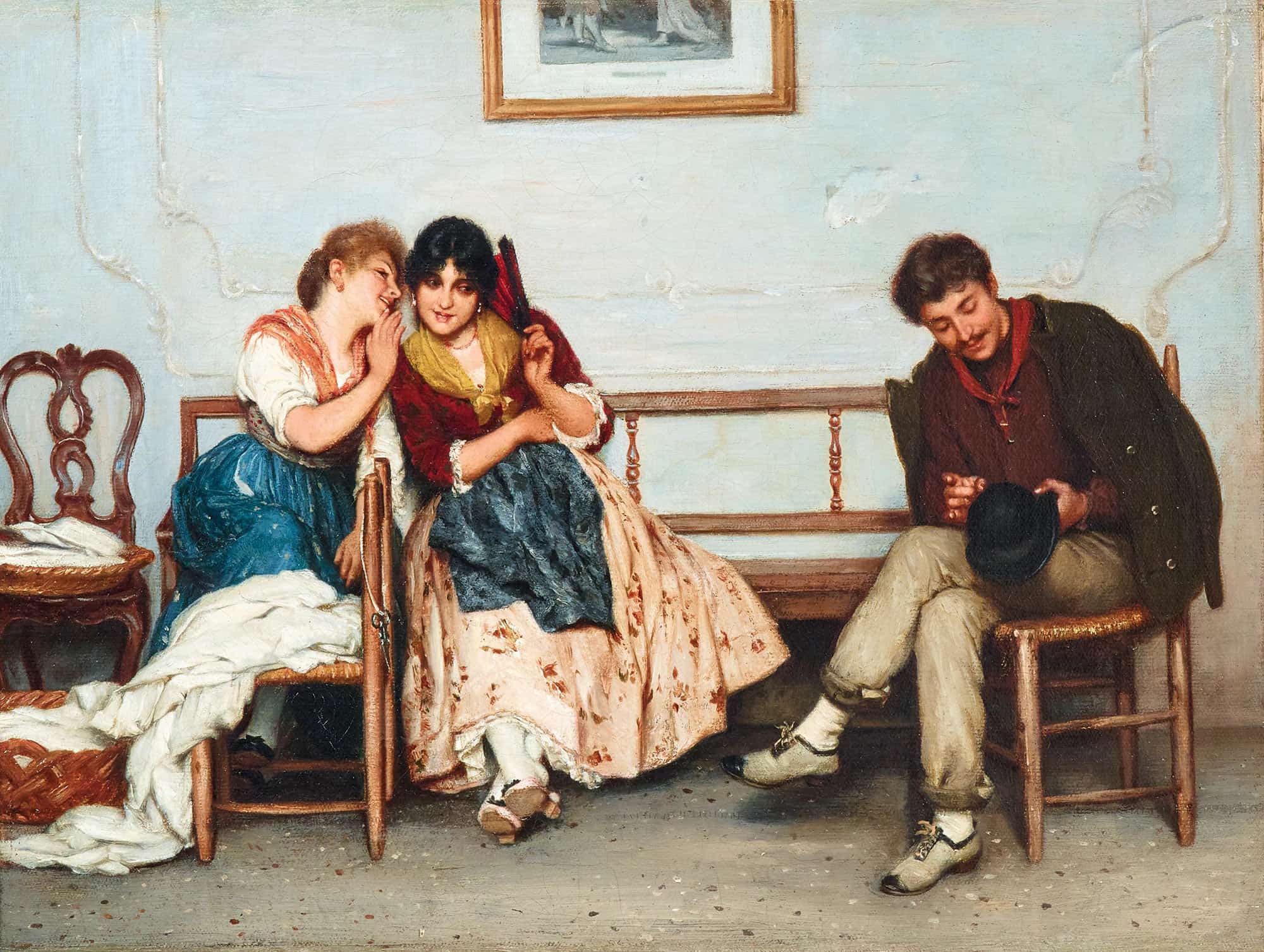 Secrets by Eugen Von Blaas - Image 2