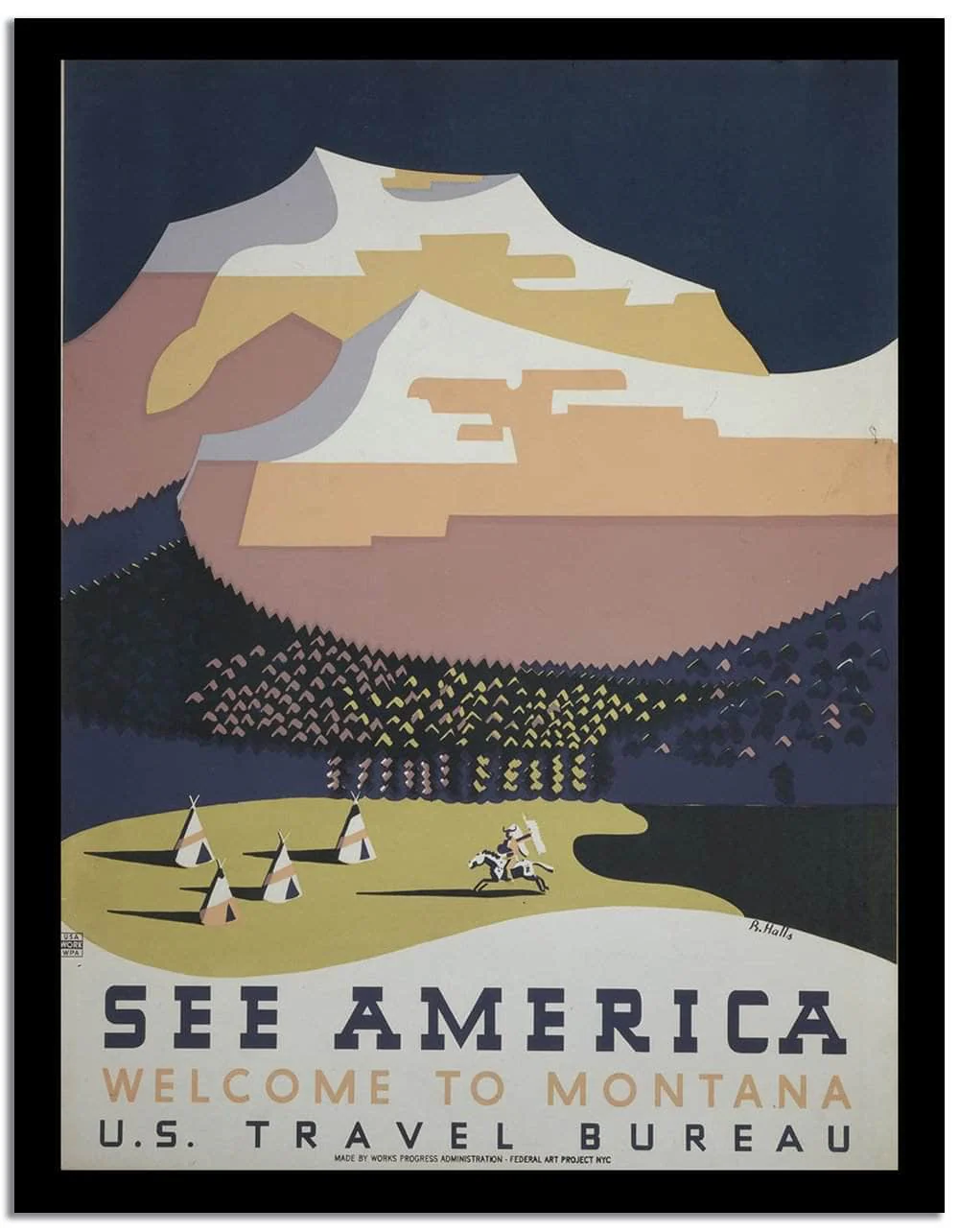 See America Vintage Posterc - Image 2