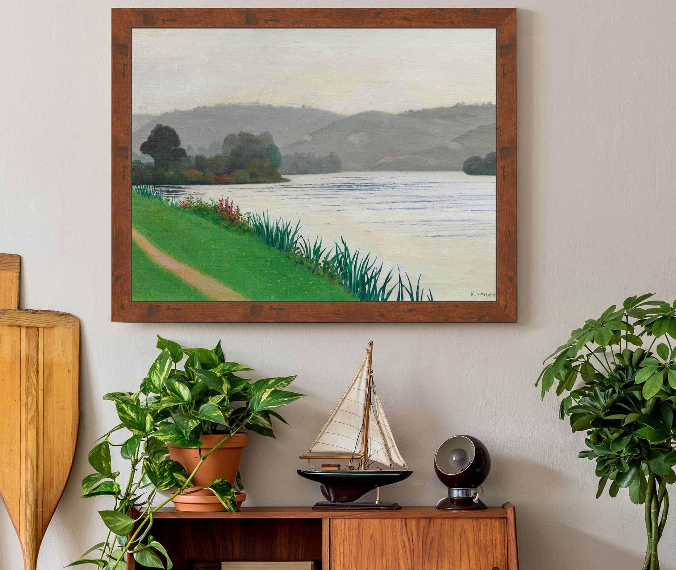 Seine At Tournedos by Felix Vallotton - Image 3