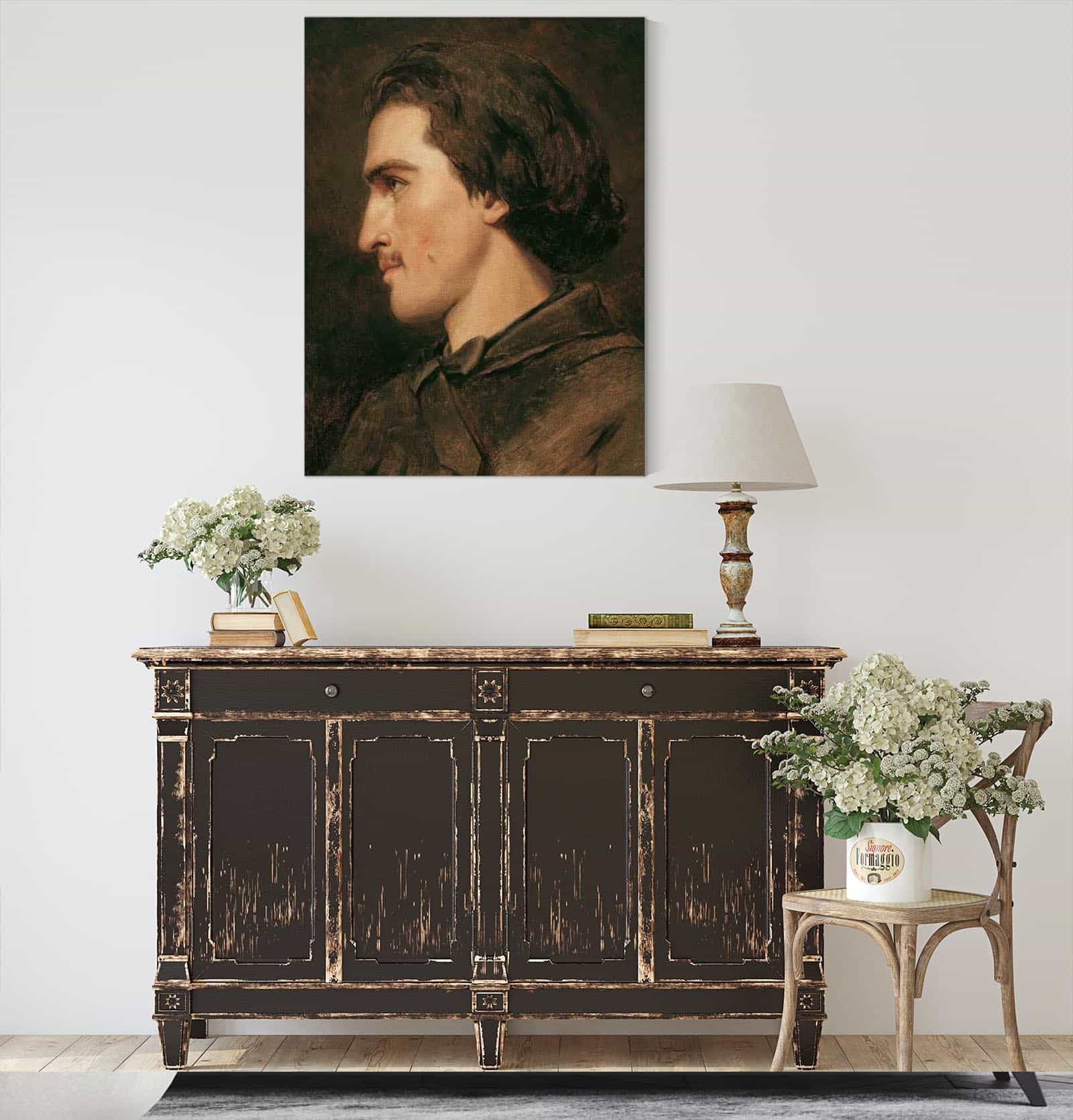 Selbstbildnis by Anselm Feuerbach - Image 4