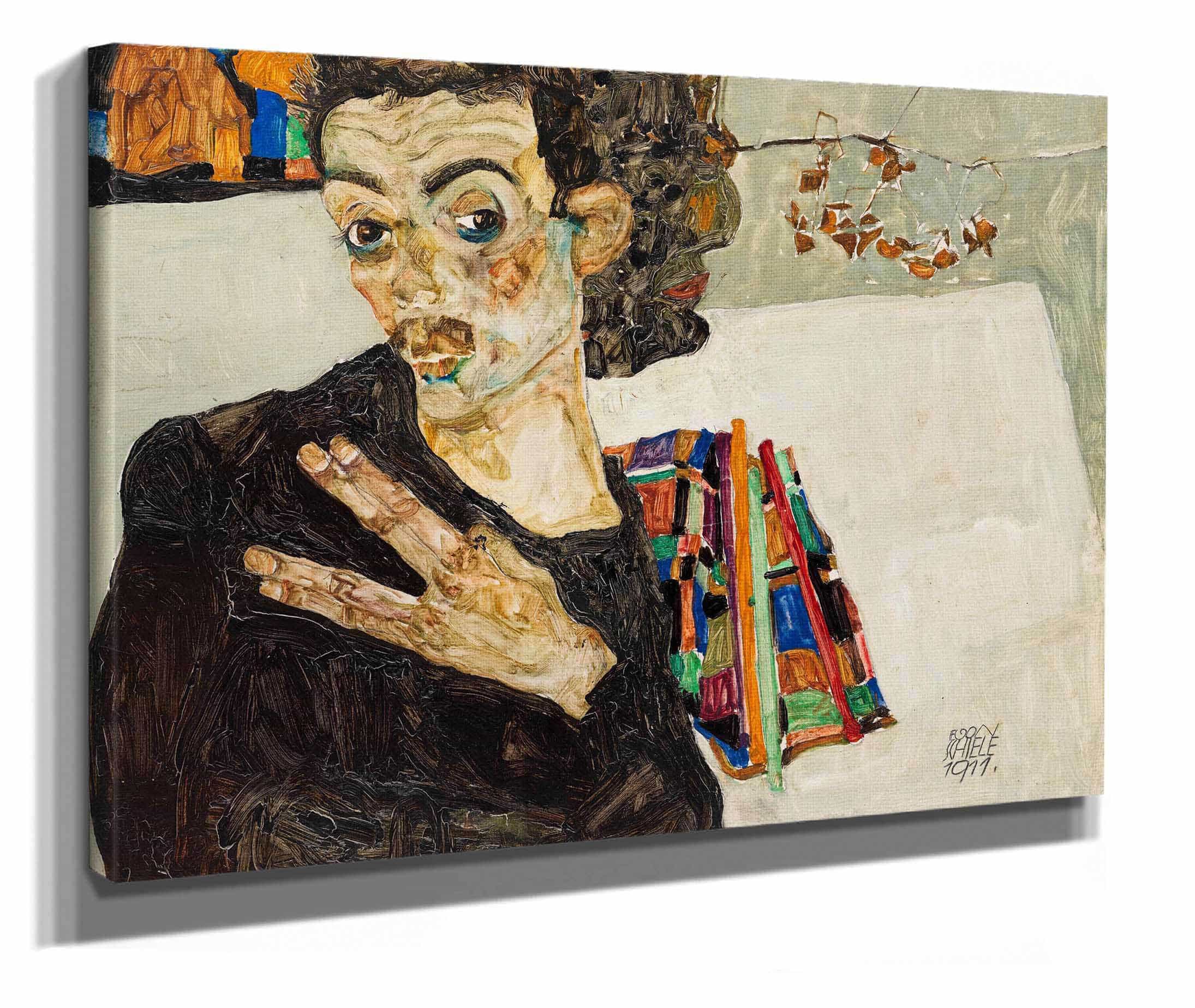 Selbstbildnis by Egon Schiele - Image 5