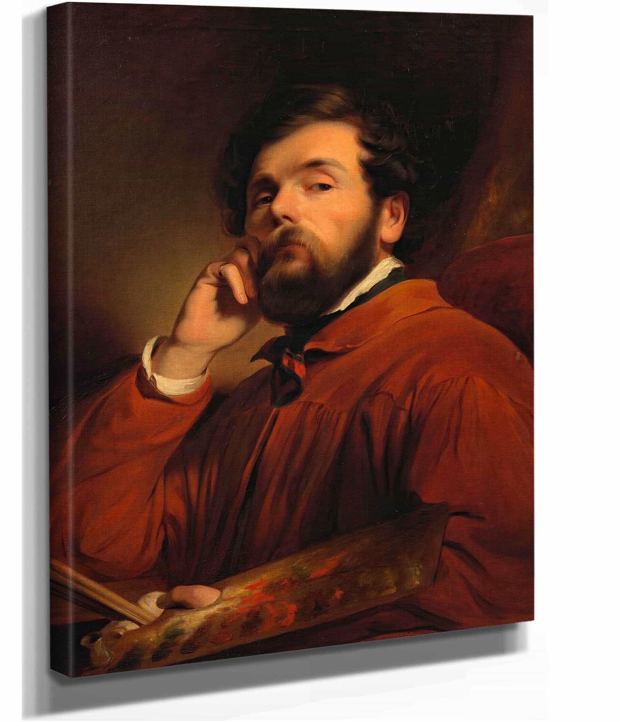 Selbstbildnis Friedrich Von Amerling by Friedrich Von Amerling - Image 2