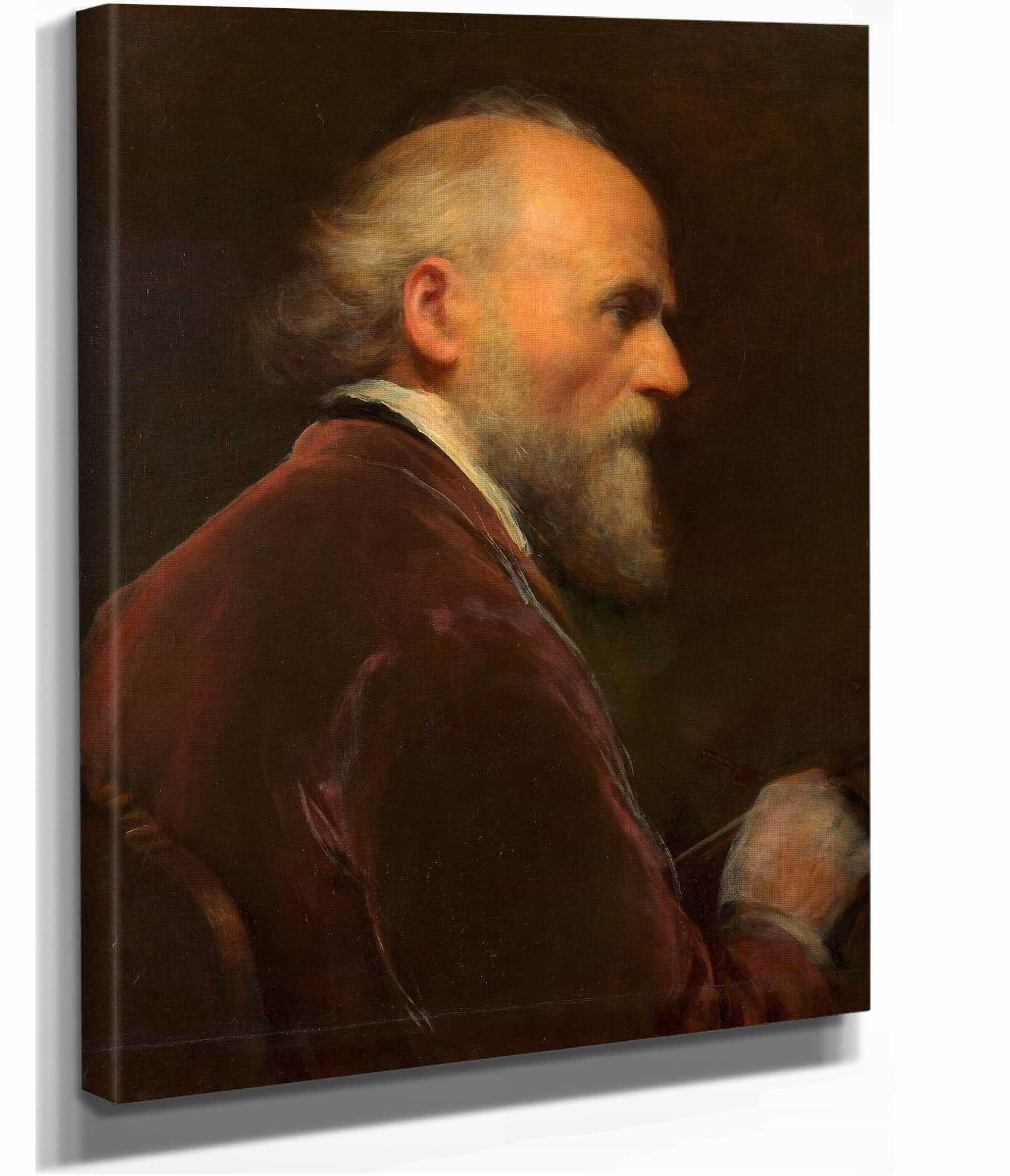 Selbstbildnis Friedrich Von Amerling by Friedrich Von Amerling - Image 4