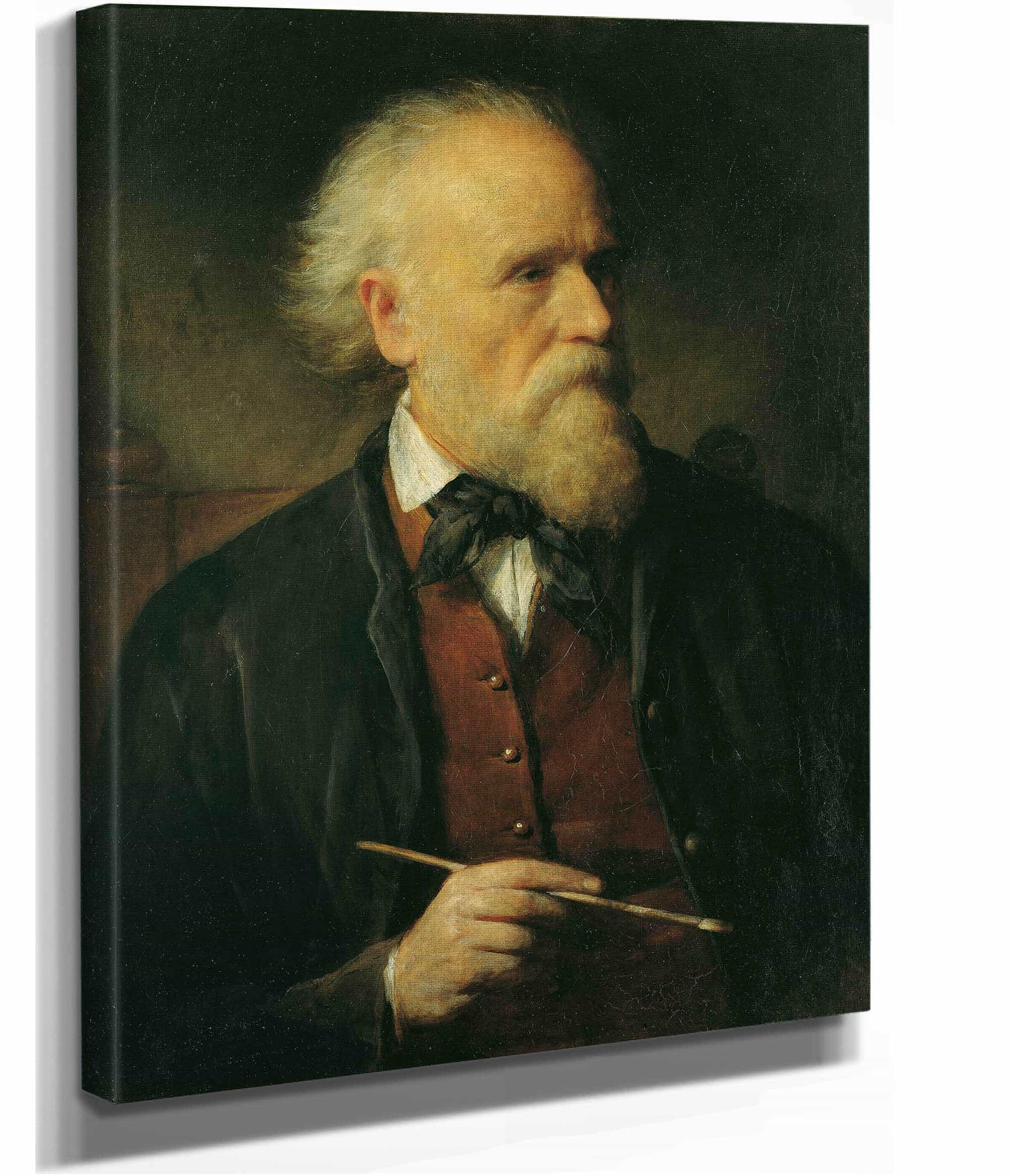 Selbstportrat by Friedrich Von Amerling - Image 5