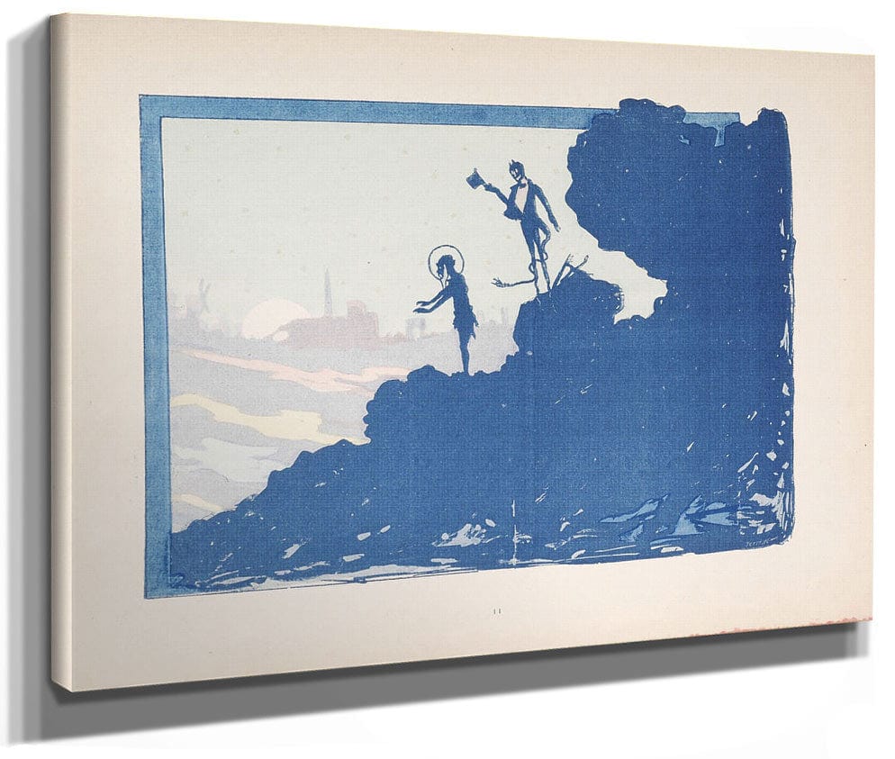 Selected Pages From The Shadow Theater Album La Tentation De Saint Antoine (Temptation Of Saint Anthony) 2 By Henri Riviere