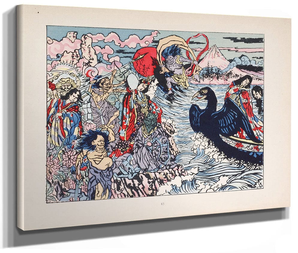 Selected Pages From The Shadow Theater Album La Tentation De Saint Antoine (Temptation Of Saint Anthony) 6 By Henri Riviere
