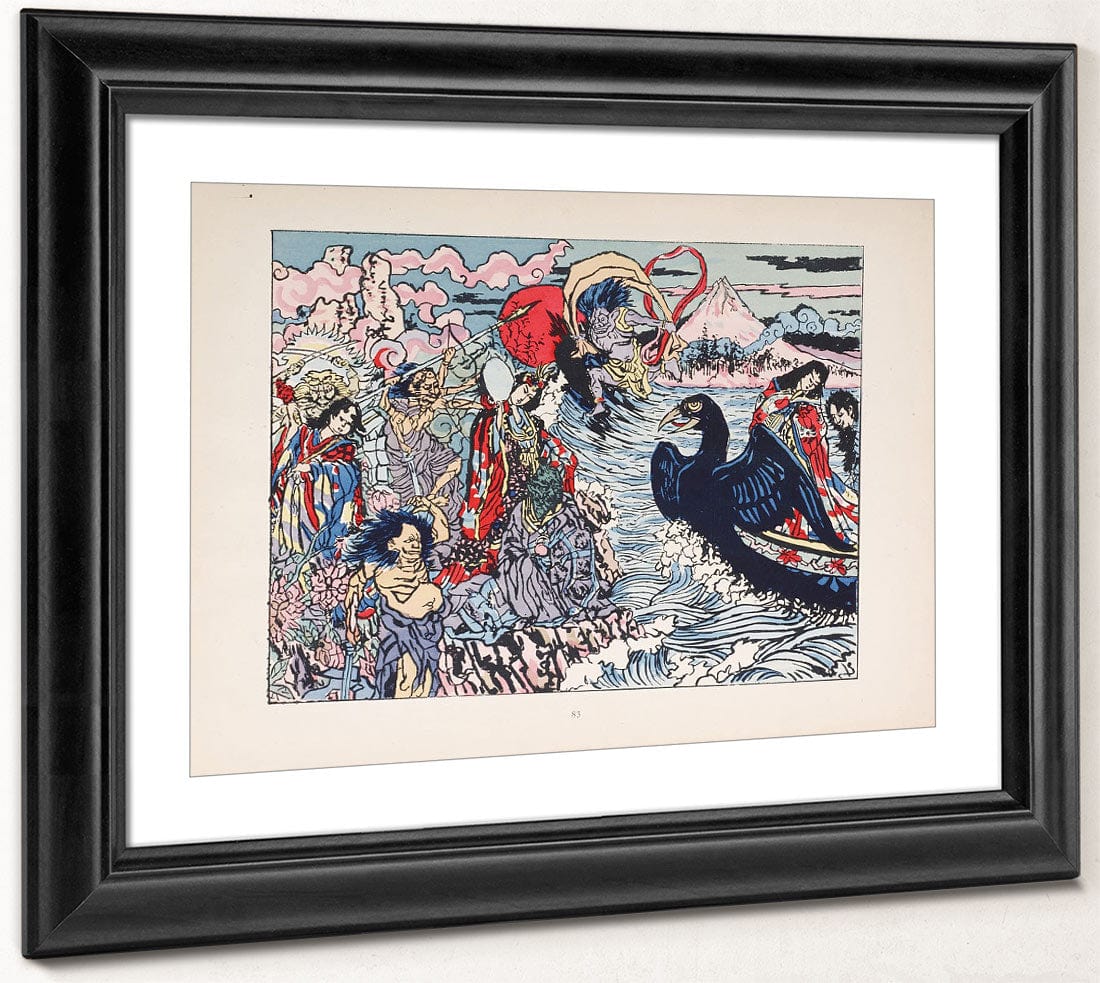Selected Pages From The Shadow Theater Album La Tentation De Saint Antoine (Temptation Of Saint Anthony) 6 By Henri Riviere - Image 2
