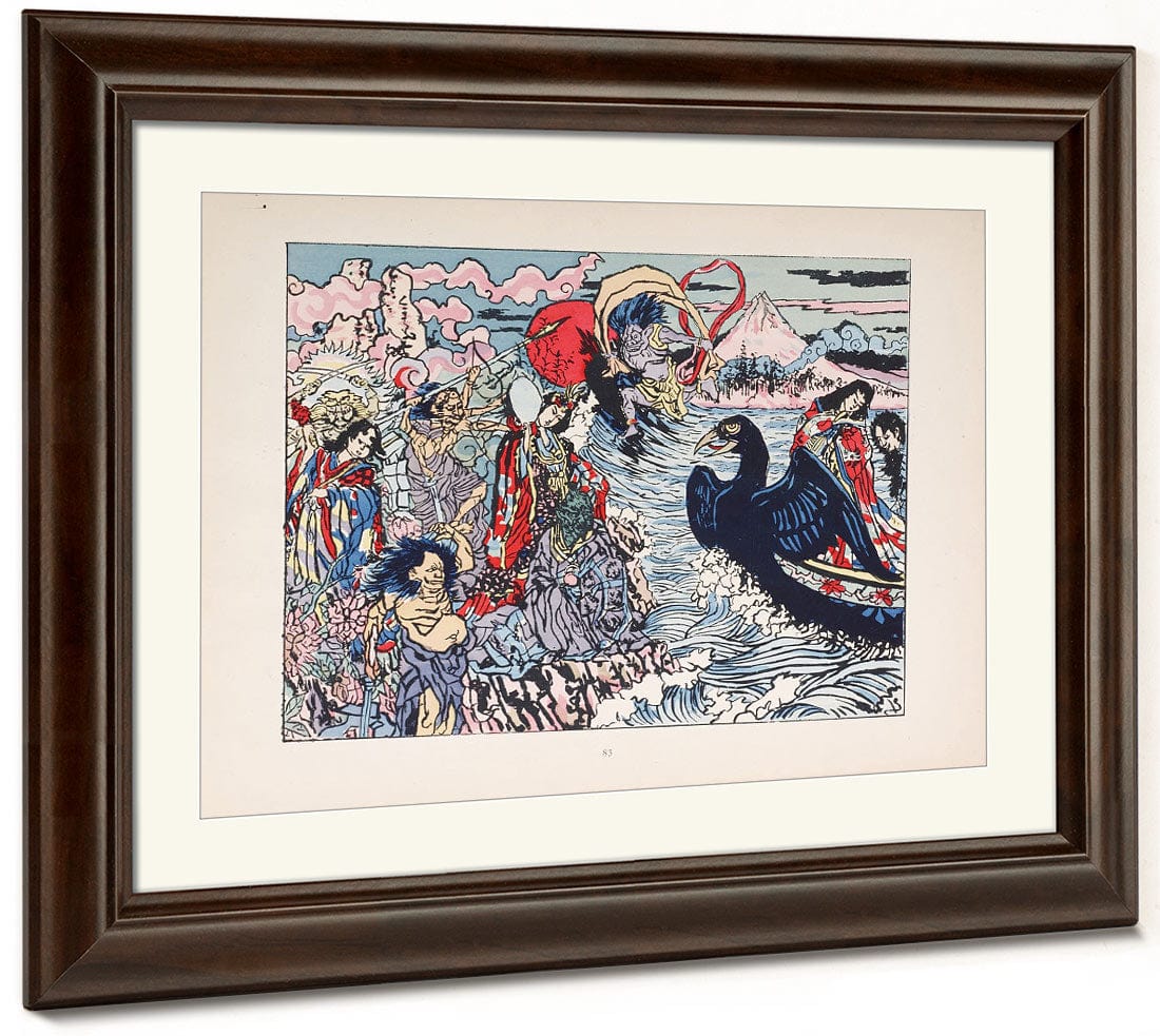 Selected Pages From The Shadow Theater Album La Tentation De Saint Antoine (Temptation Of Saint Anthony) 6 By Henri Riviere - Image 3