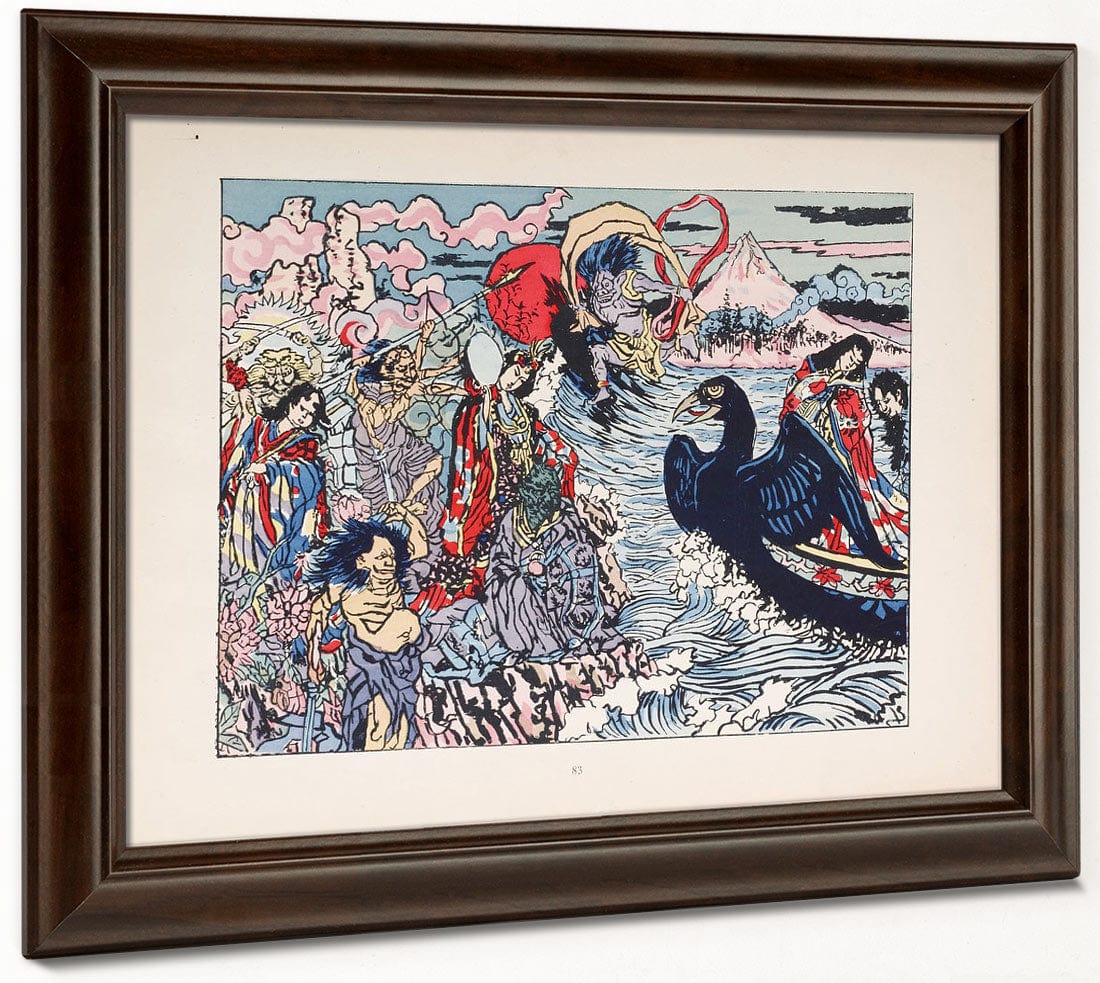 Selected Pages From The Shadow Theater Album La Tentation De Saint Antoine (Temptation Of Saint Anthony) 6 By Henri Riviere - Image 4