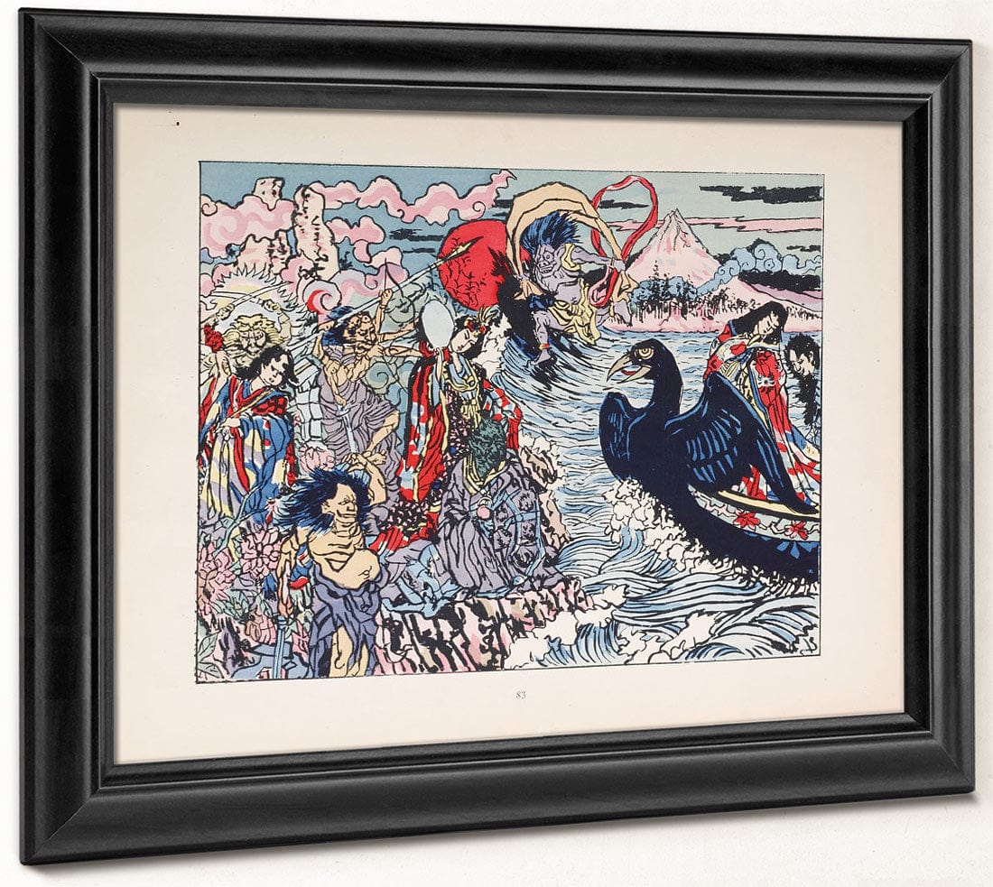 Selected Pages From The Shadow Theater Album La Tentation De Saint Antoine (Temptation Of Saint Anthony) 6 By Henri Riviere - Image 6