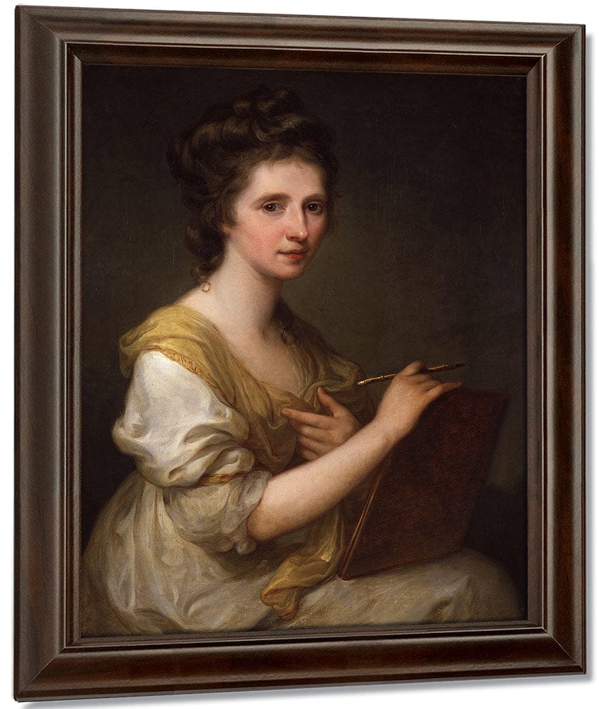 Self Portrait 1770 1775 73 7X61Cm National Portrait Gallery Npg430 By Angelica Kauffmann - Image 5