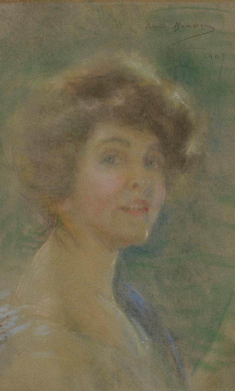 Self Portrait, 1909 By Alice Pike Barney - Image 5