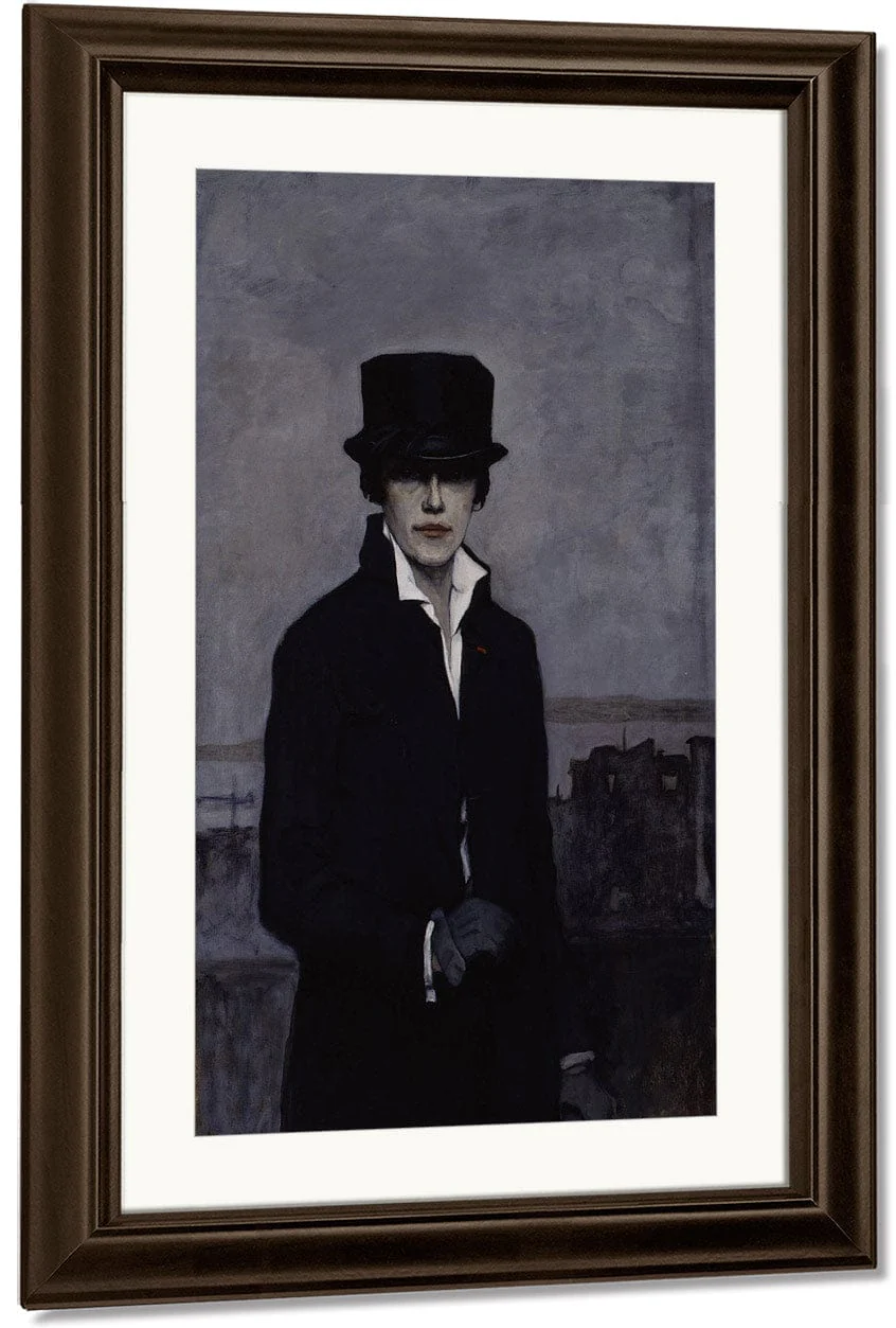 Self Portrait 1923 1923 By Romaine Brooks - Image 4