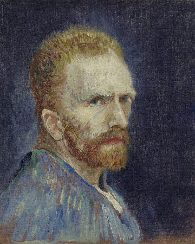 Self Portrait 2 By Vincent Van Gogha - Image 6