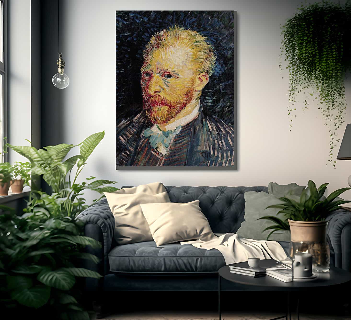 Self Portrait 3 By Vincent Van Goghb - Image 2
