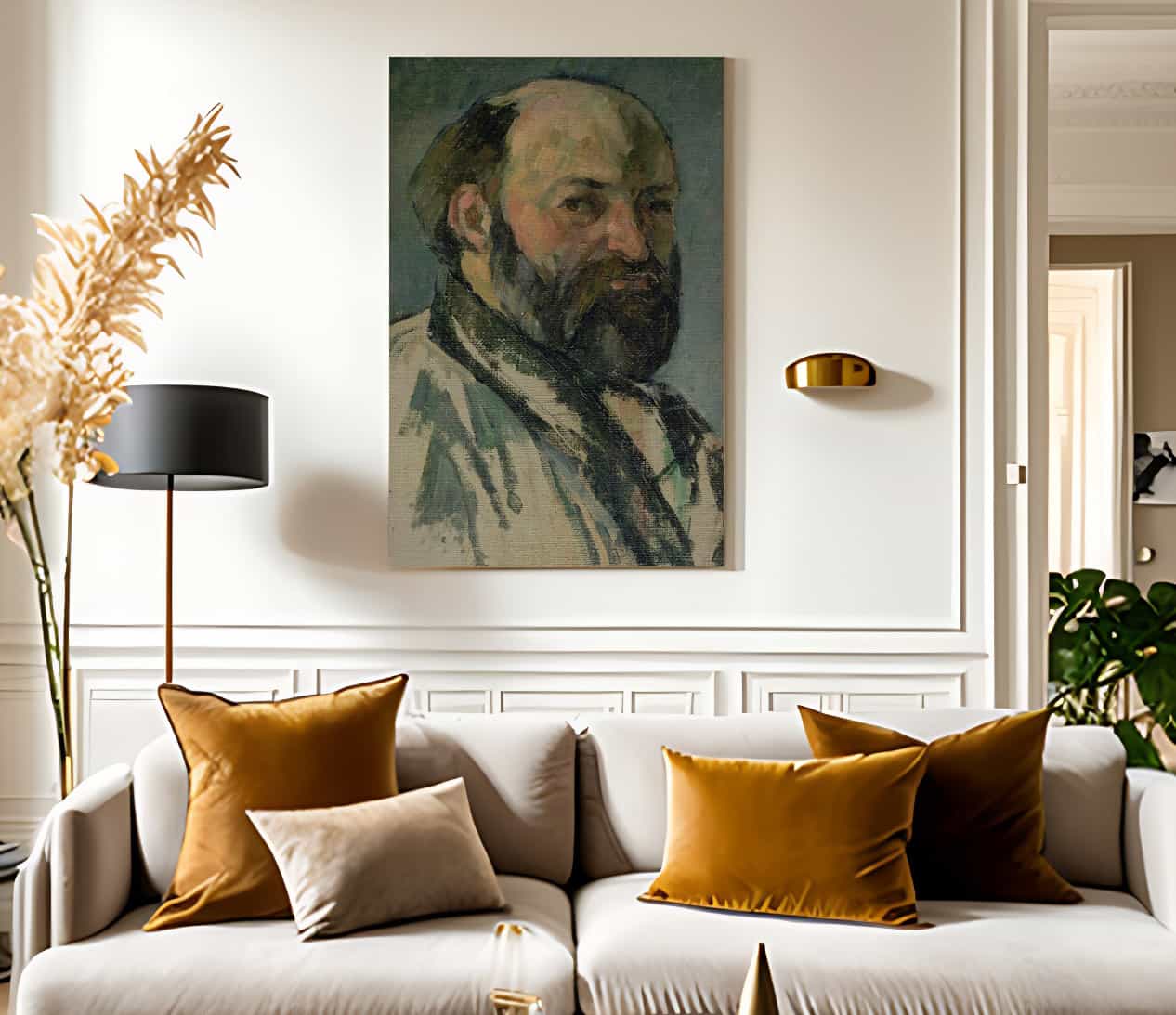 Self Portrait 4 By Paul Cezanne - Image 2