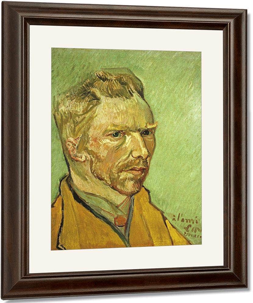 Self Portrait 5 By Vincent Van Goghb - Image 4