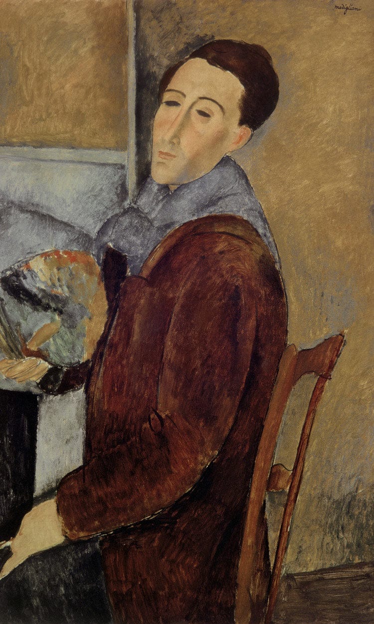 Self Portrait By Amedeo Modigliani - Image 6