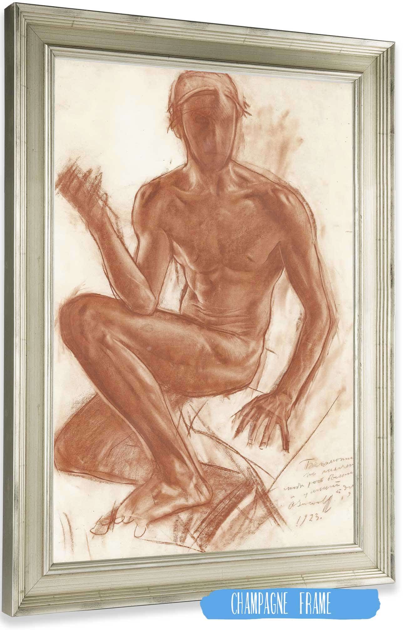 Self Portrait by Alexander Evgenievich Yakovlev