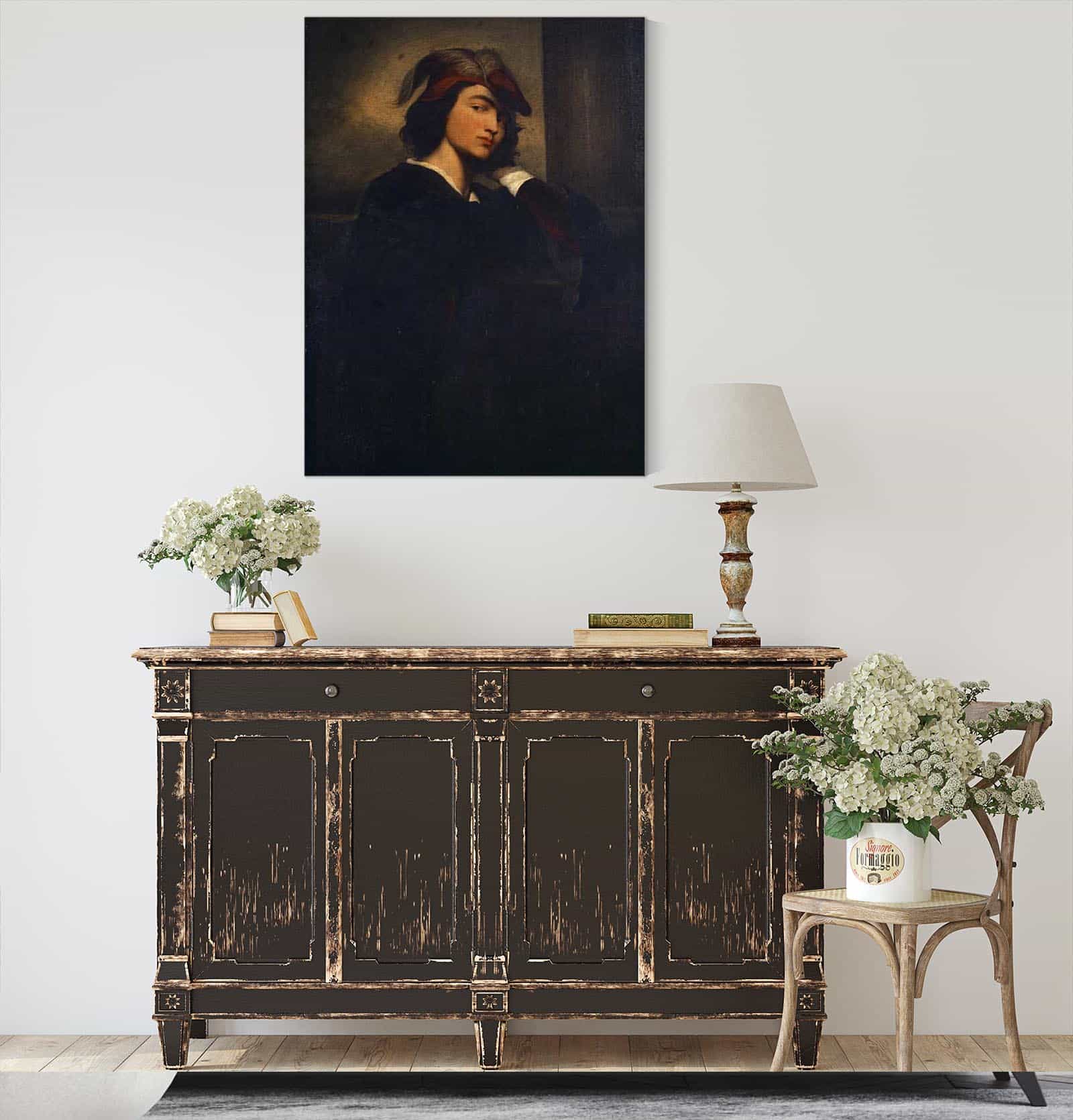 Self Portrait by Anselm Feuerbach - Image 3