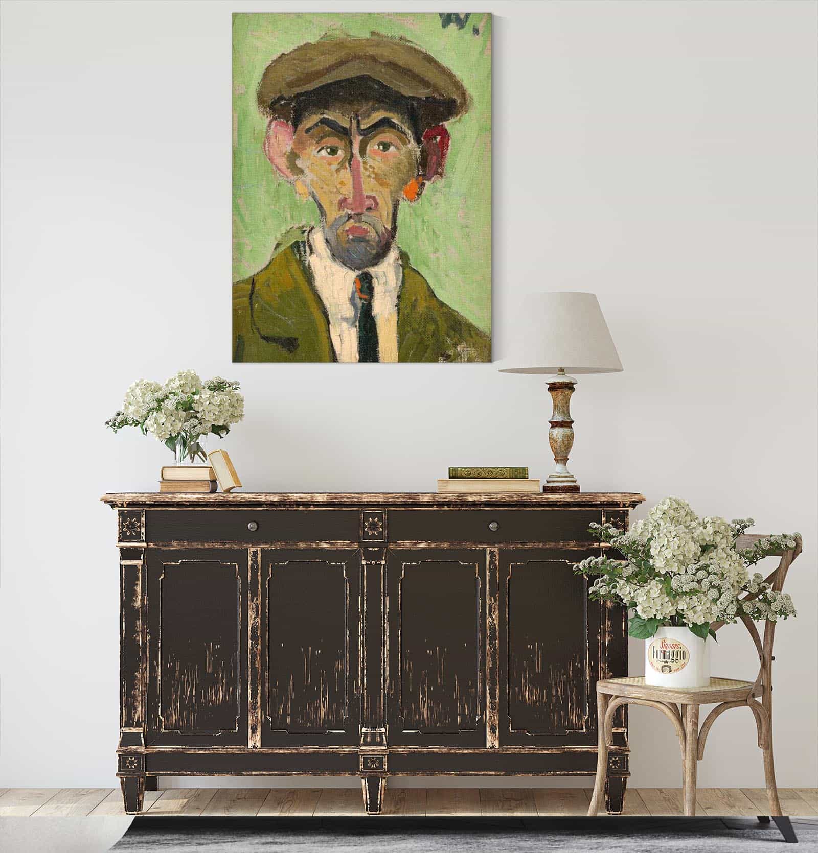 Self Portrait by Arnold Peter Weisz Kubincan - Image 3