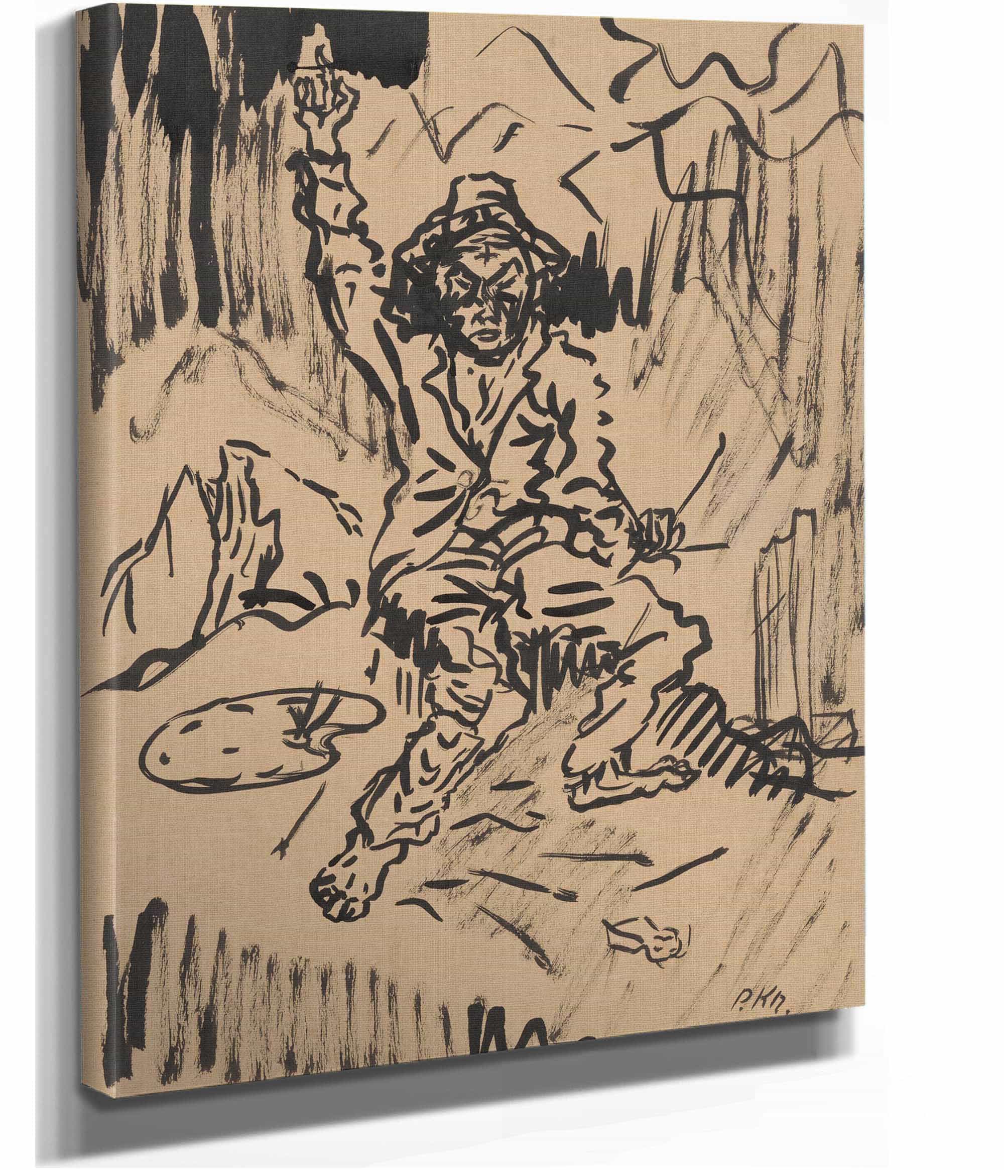 Self Portrait by Arnold Peter Weisz Kubincan - Image 6