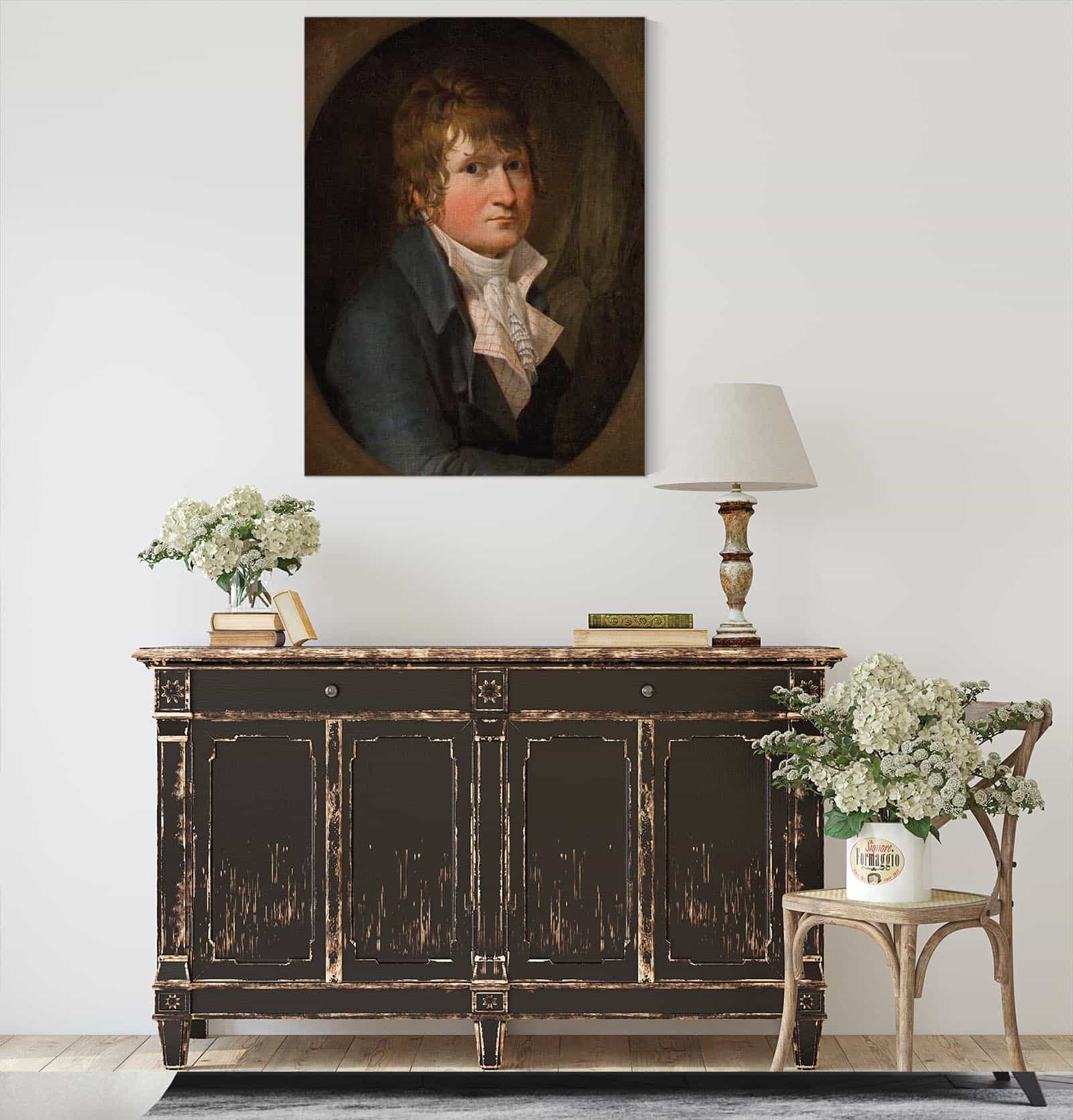 Self Portrait by Christoffer Wilhelm Eckersberg - Image 4