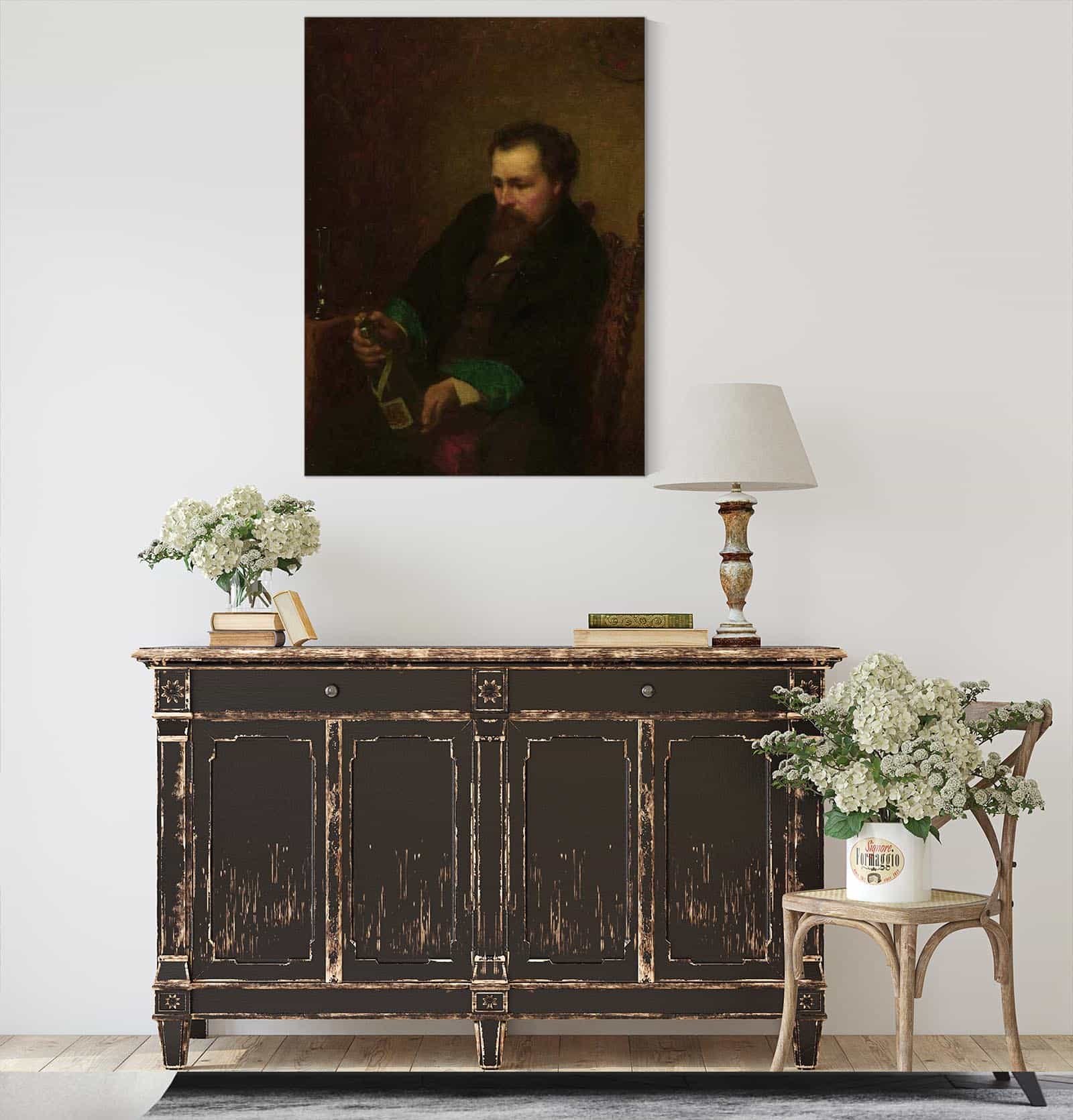 Self Portrait by Eastman Johnson - Image 15