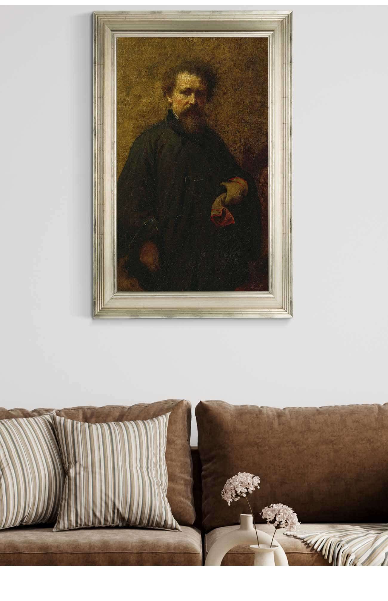 Self Portrait by Eastman Johnson - Image 5