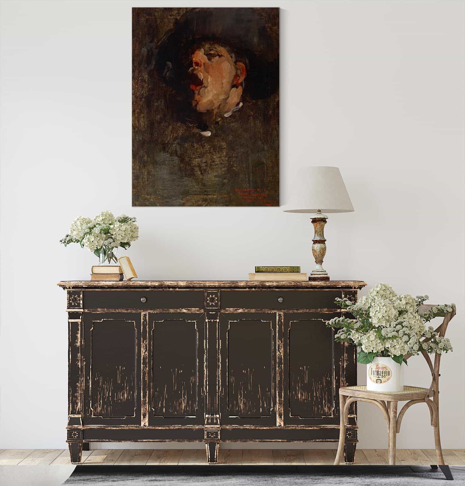 Self Portrait by Frank Duveneck - Image 4