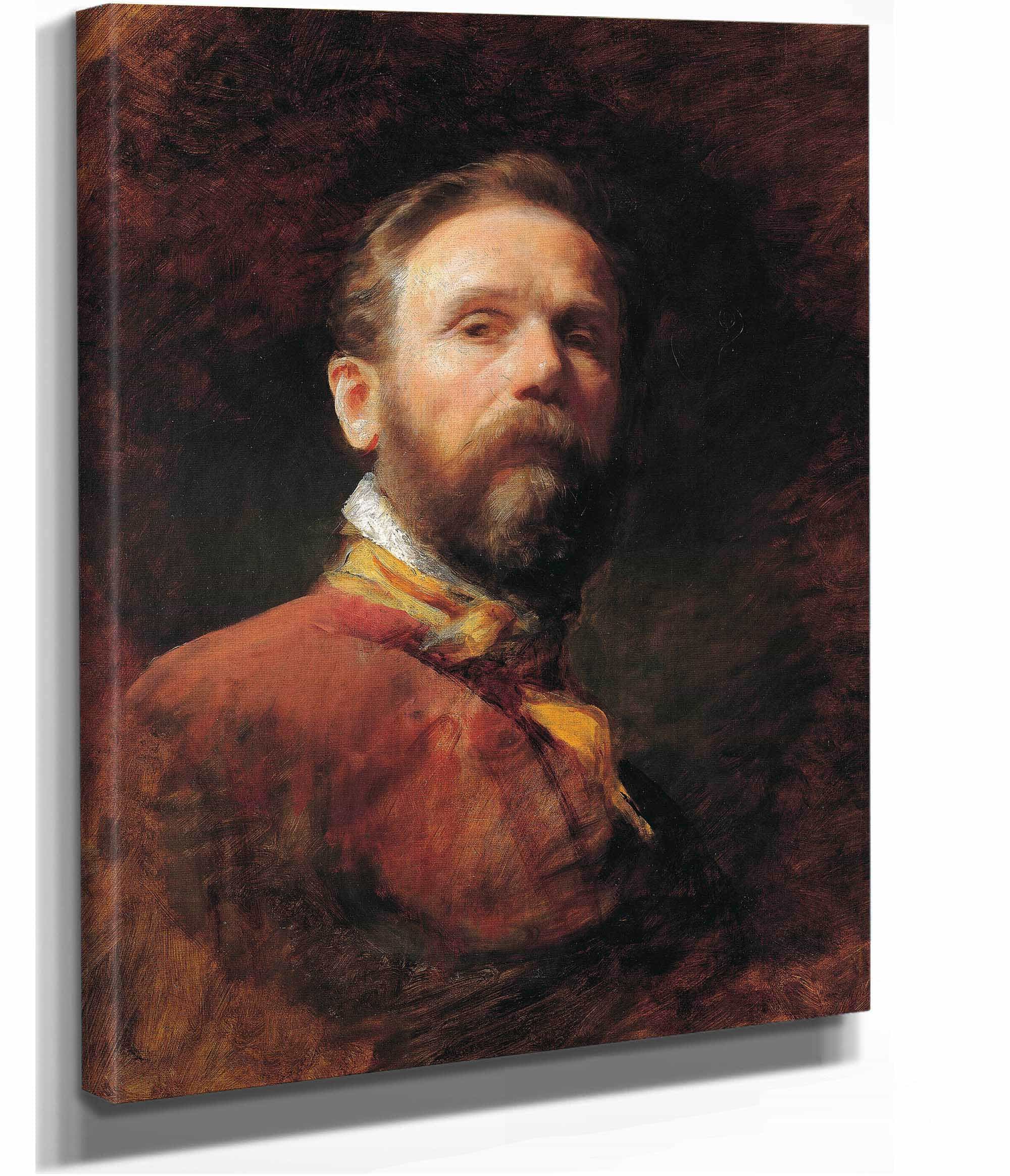 Self Portrait by Friedrich Von Amerling - Image 2