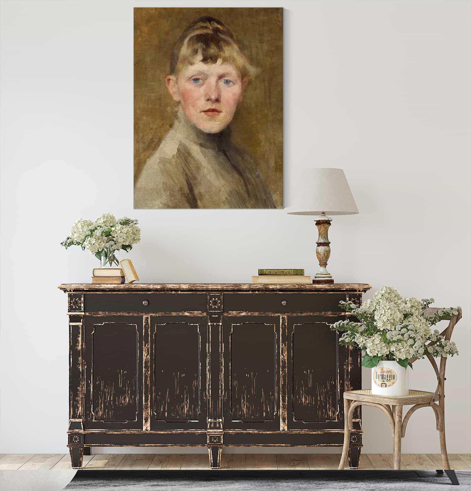 Self Portrait by Helene Schjerfbeck - Image 4