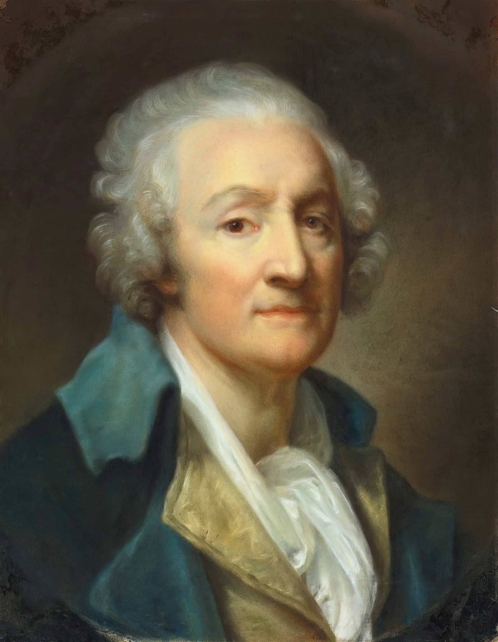 Self Portrait by Jean Baptiste Greuze - Image 2