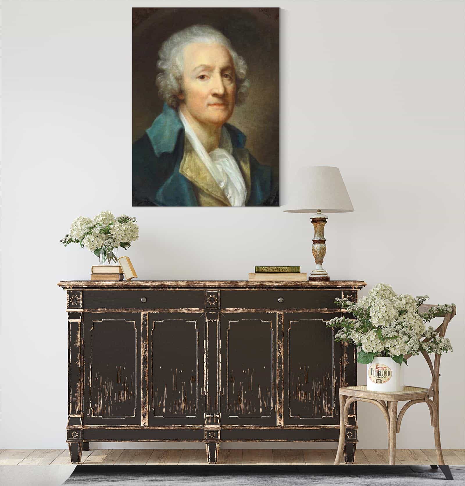 Self Portrait by Jean Baptiste Greuze - Image 4