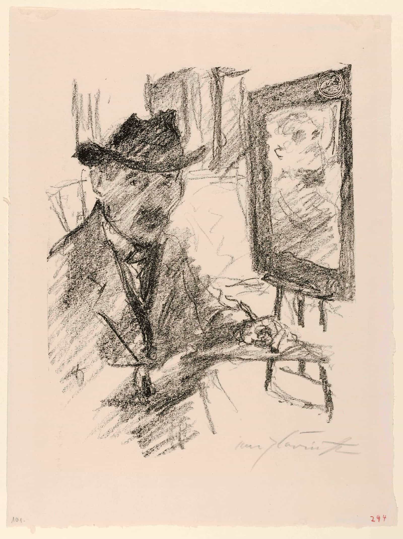 Self Portrait by Lovis Corinth - Image 2