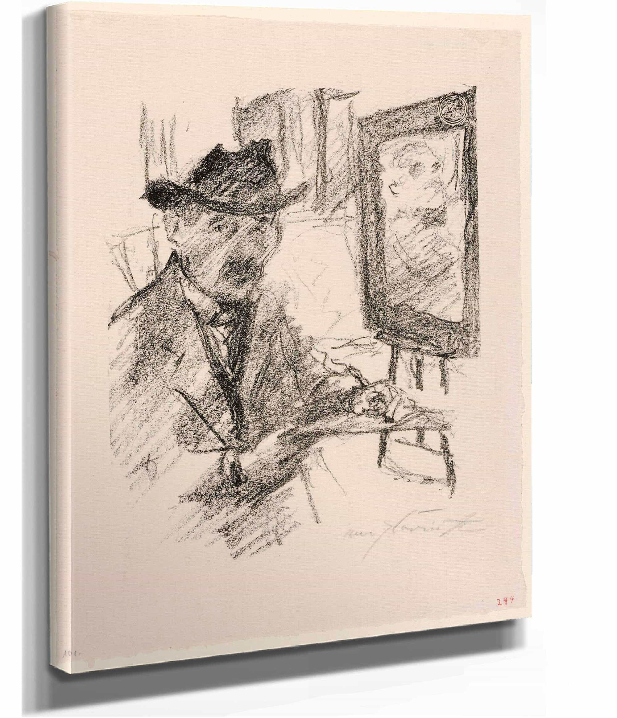 Self Portrait by Lovis Corinth - Image 4