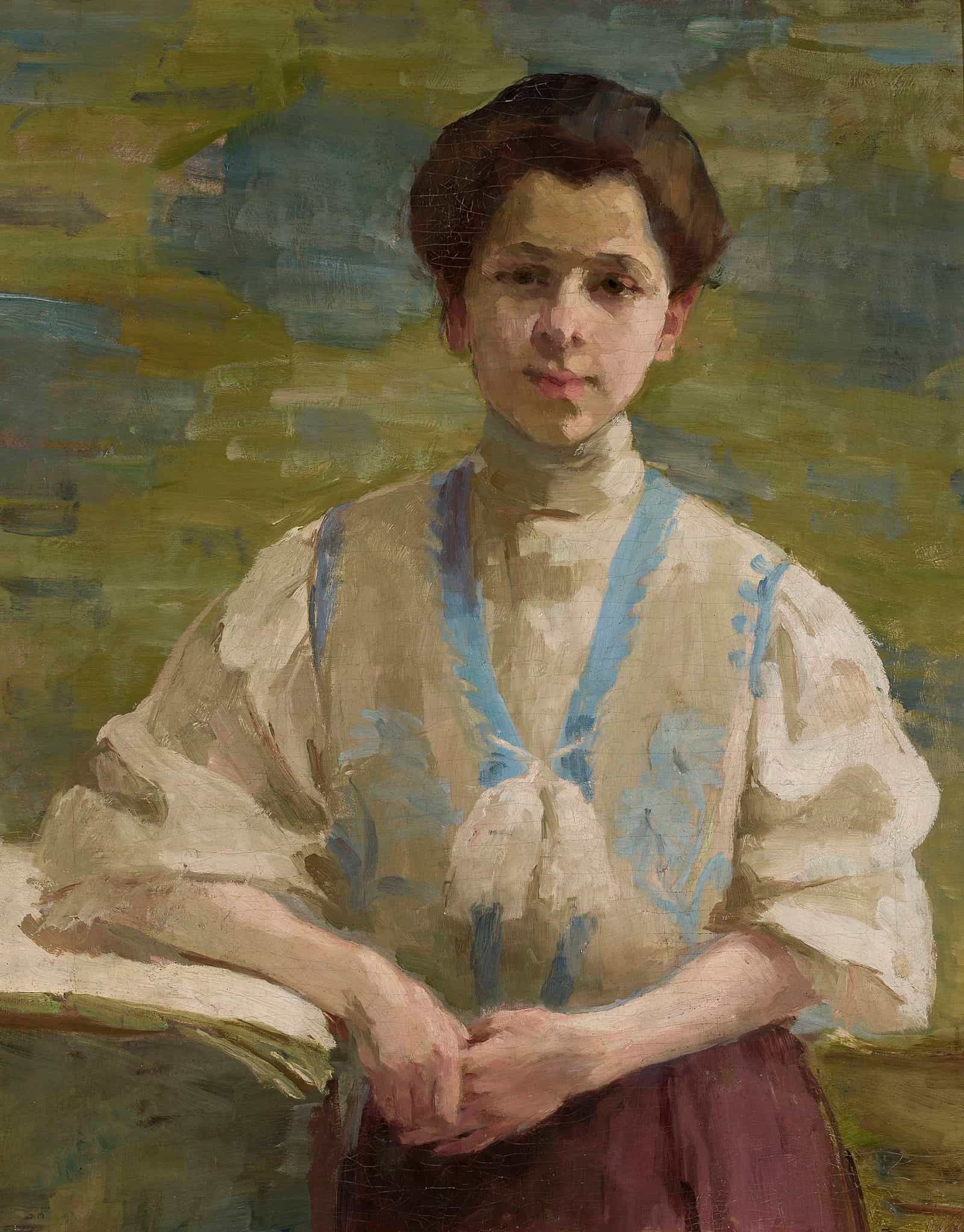 Self Portrait by Olga Boznanska - Image 10