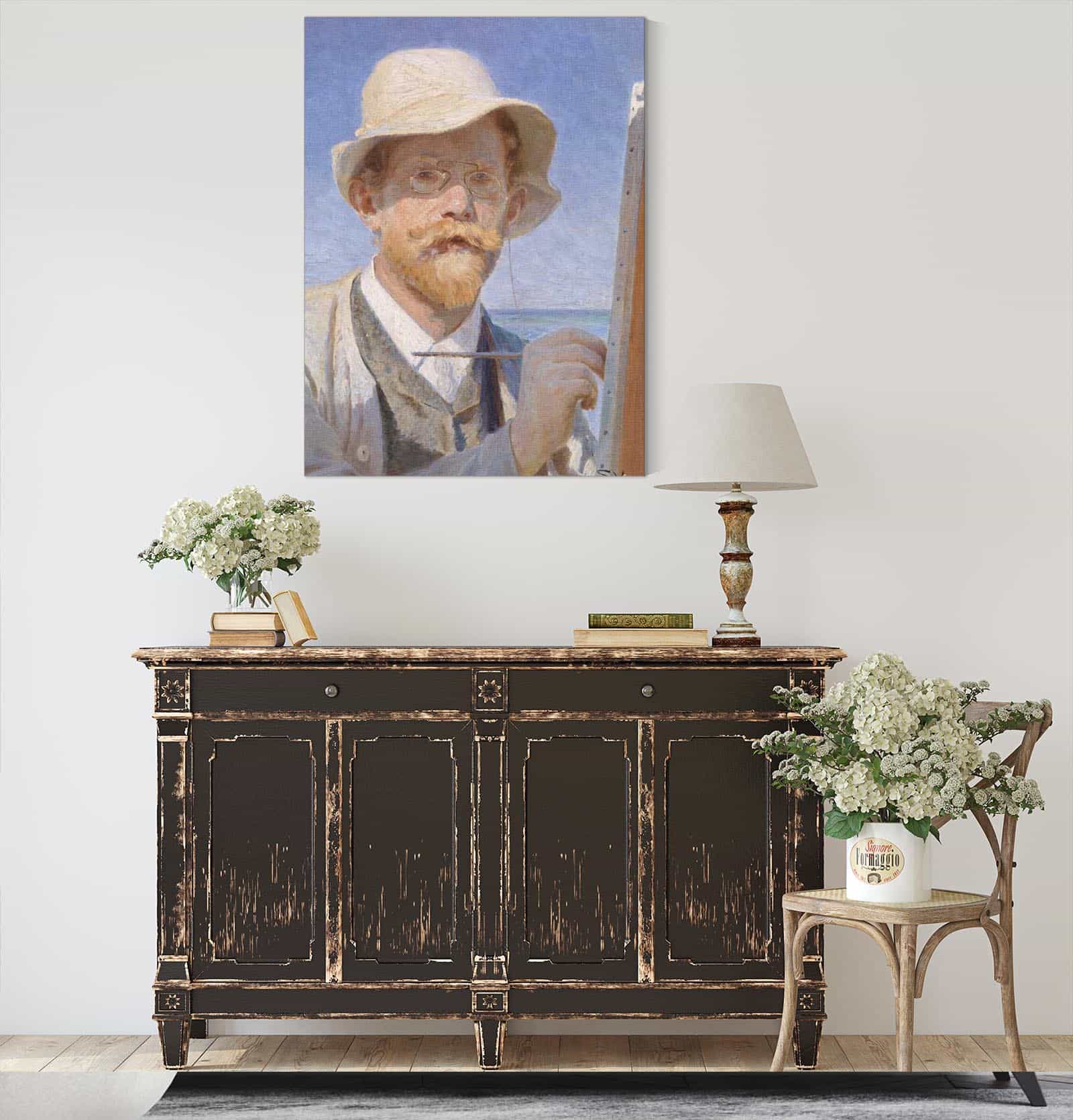 Self Portrait by Peder Severin Kroyer - Image 4