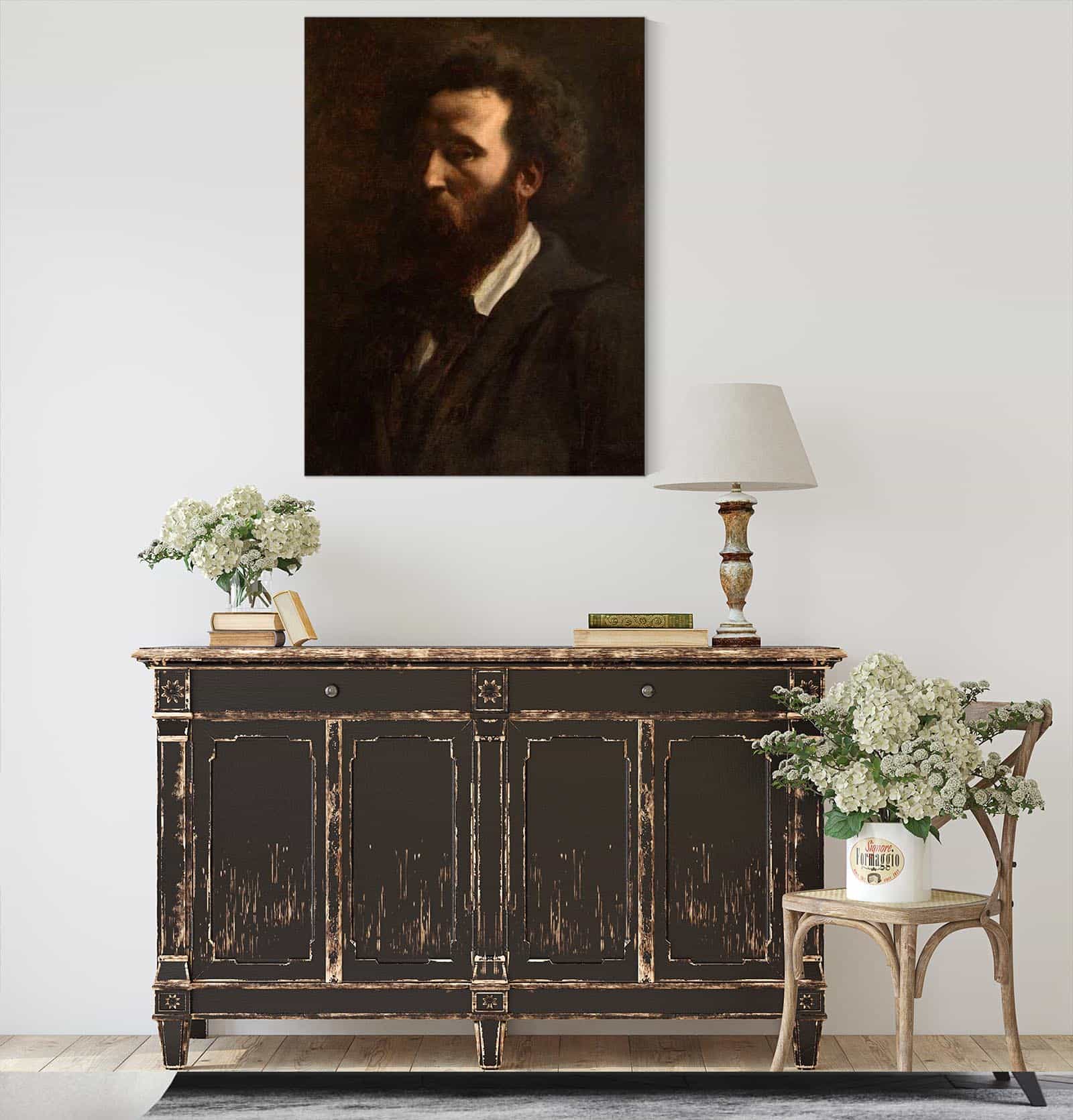 Self Portrait by Pierre Puvis De Chavannes - Image 4