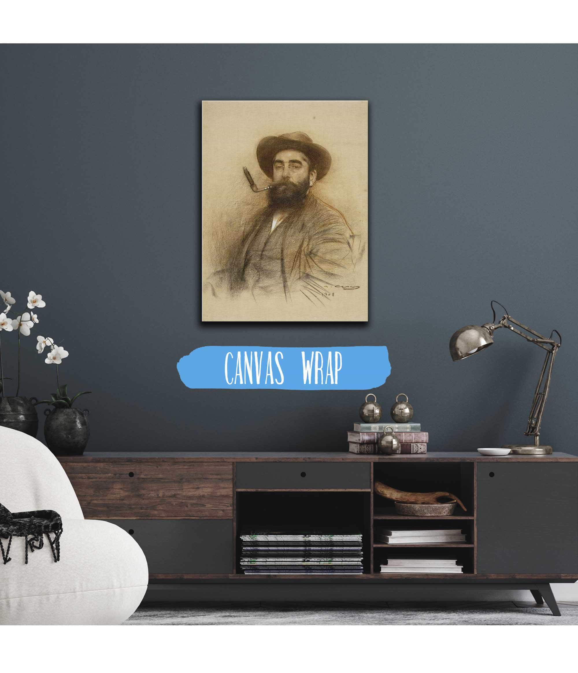 Self Portrait by Ramon Casas - Image 3