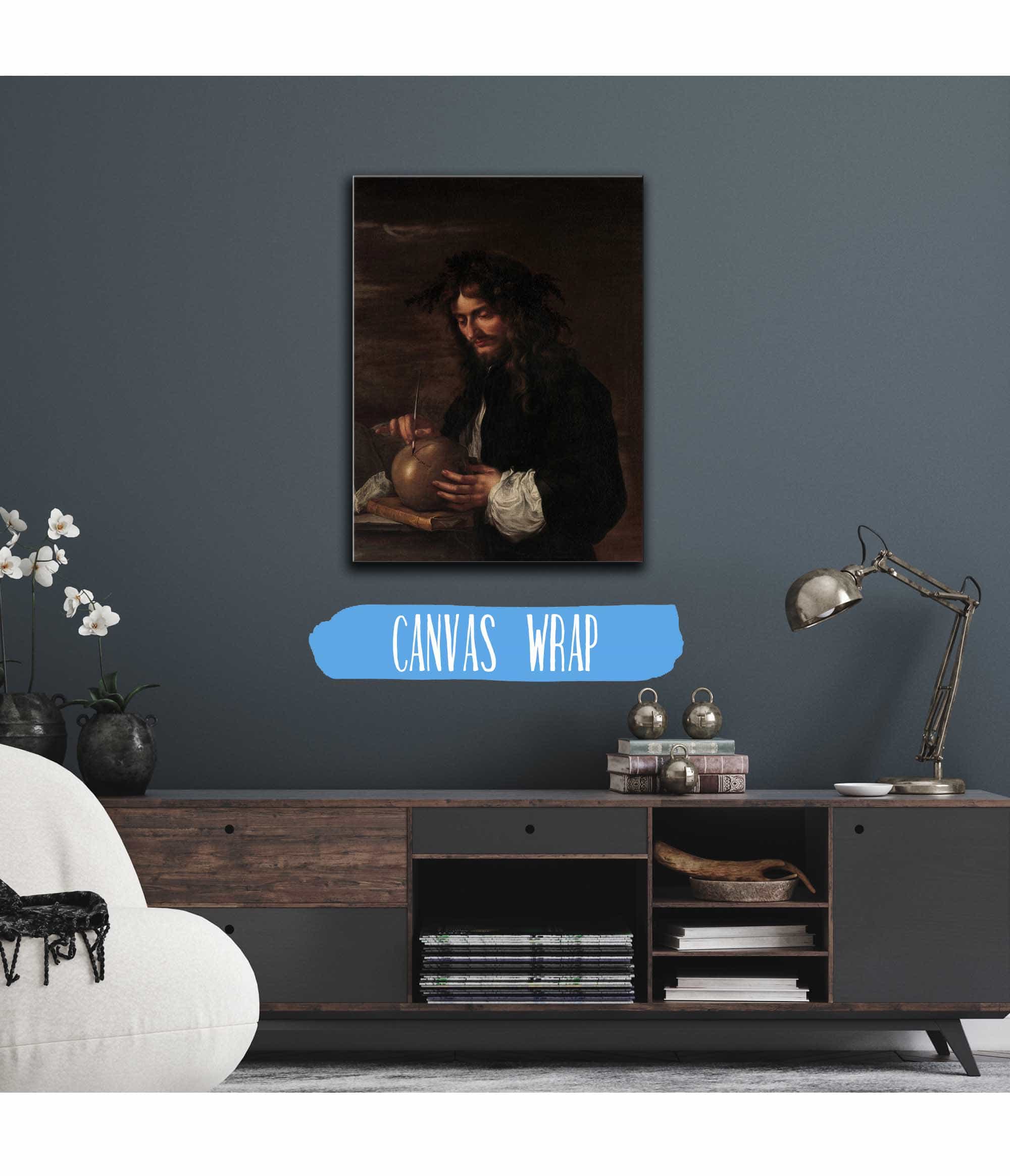 Self Portrait by Salvator Rosa - Image 3
