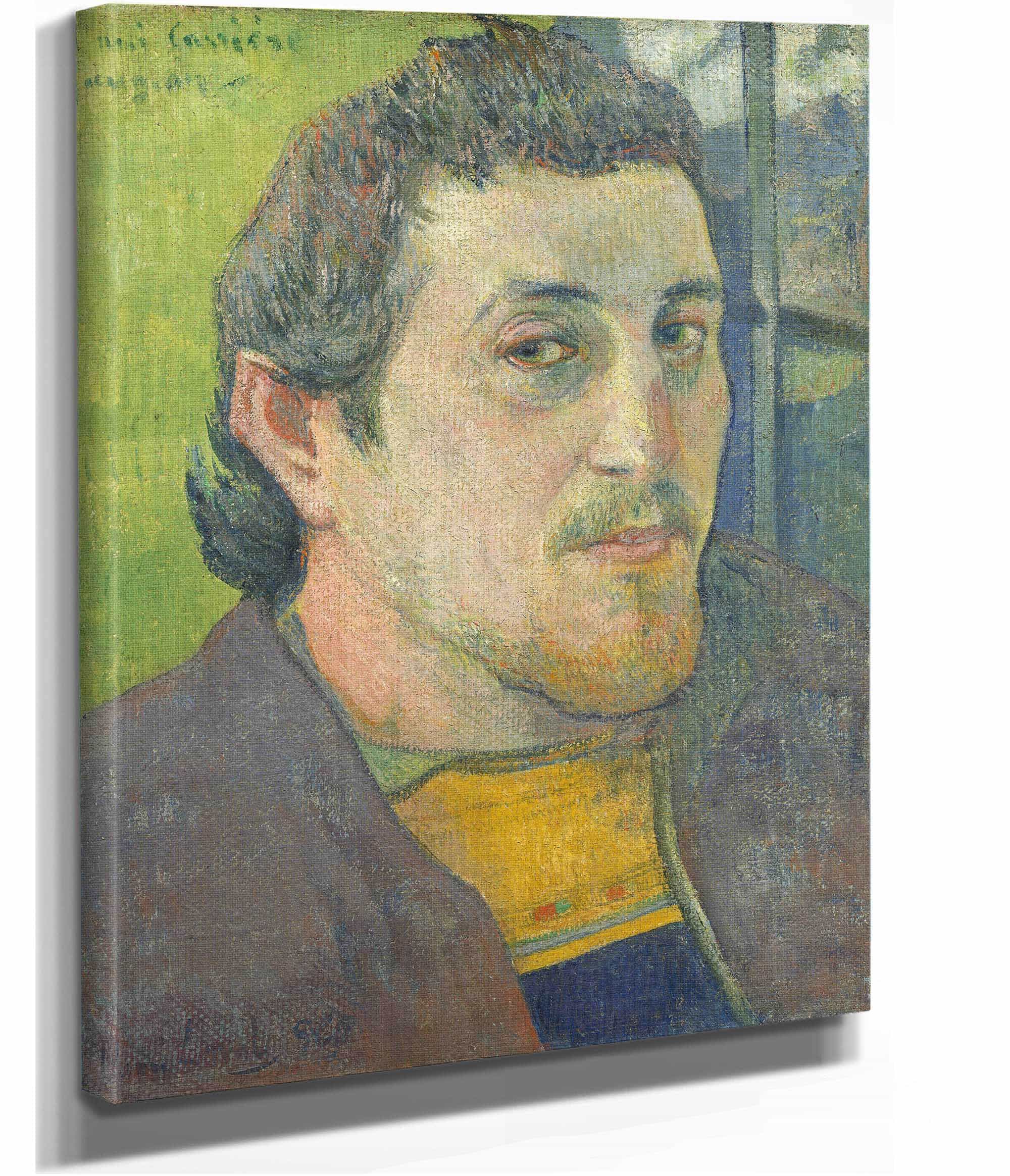 Self Portrait Dedicated To Carriere Or by Paul Gauguin - Image 2