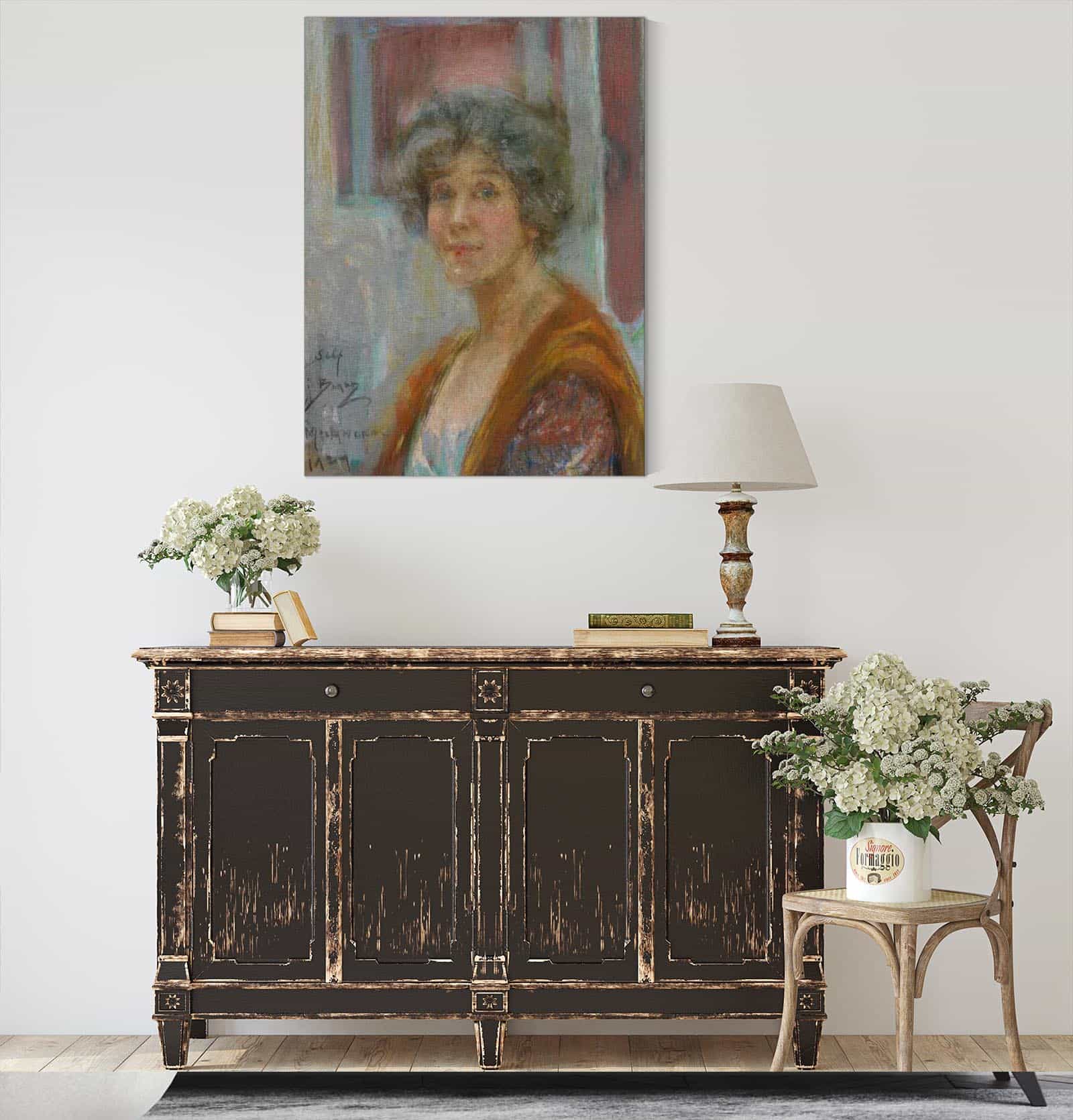 Self Portrait In by Alice Pike Barney - Image 4